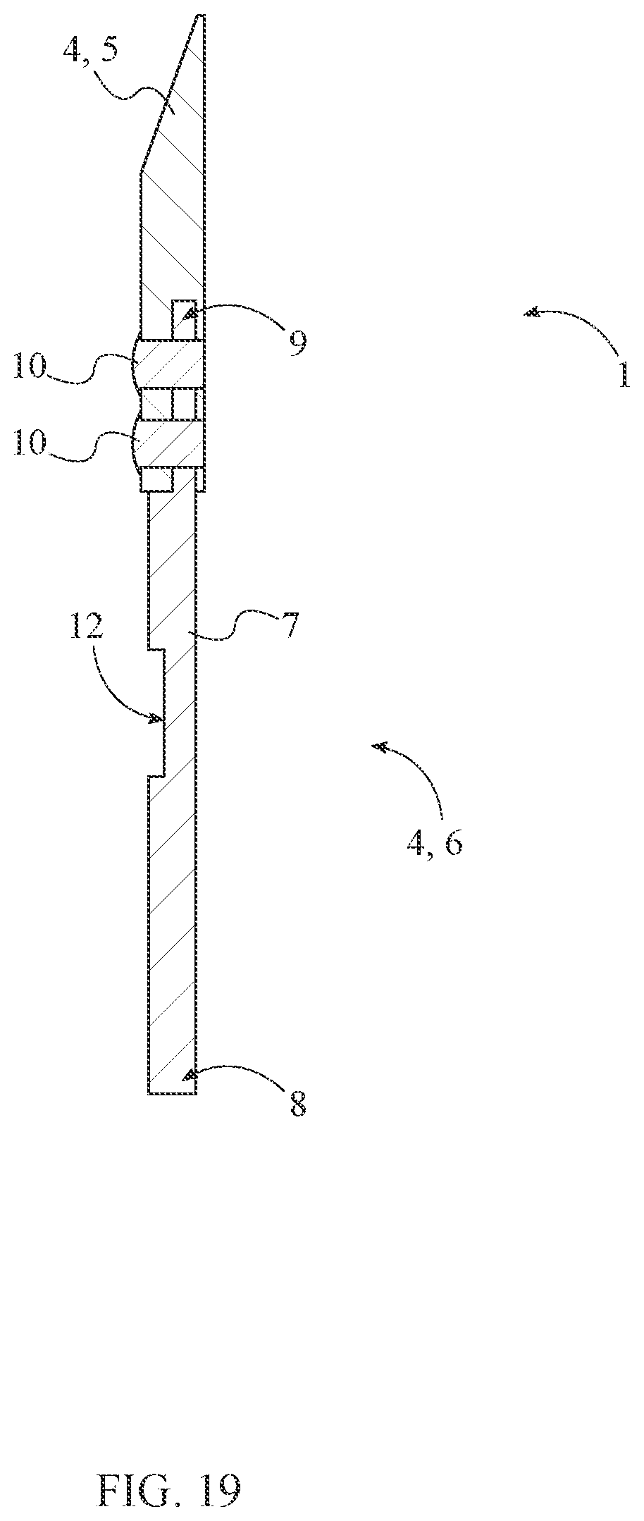 Patent US12576496 Figure 19 – Universal chisel attachment