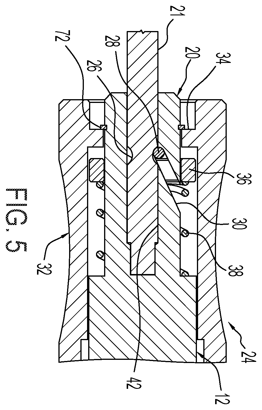 Patent US12576499 Figure 4 – Power adapter for a powered tool