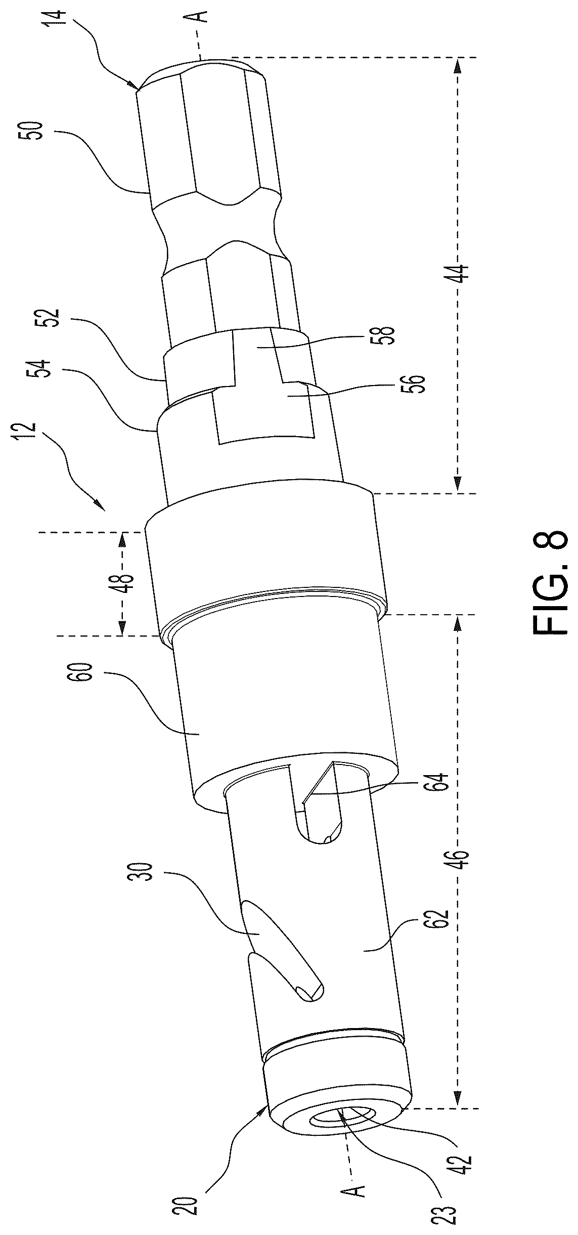 Patent US12576499 Figure 6 – Power adapter for a powered tool
