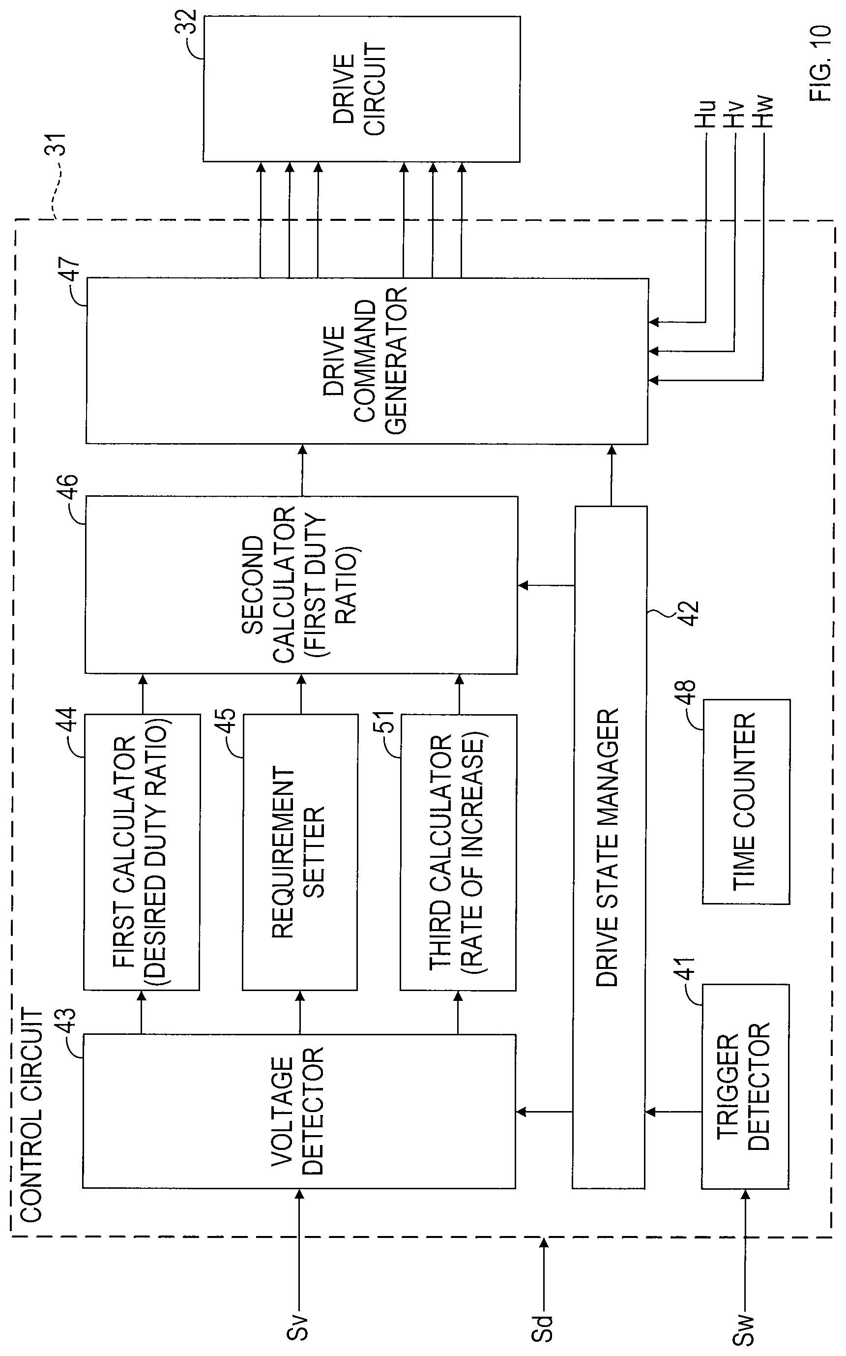 Patent US12576500 Figure 10 – Electric power tool, and method for controlling motor in electric power tool