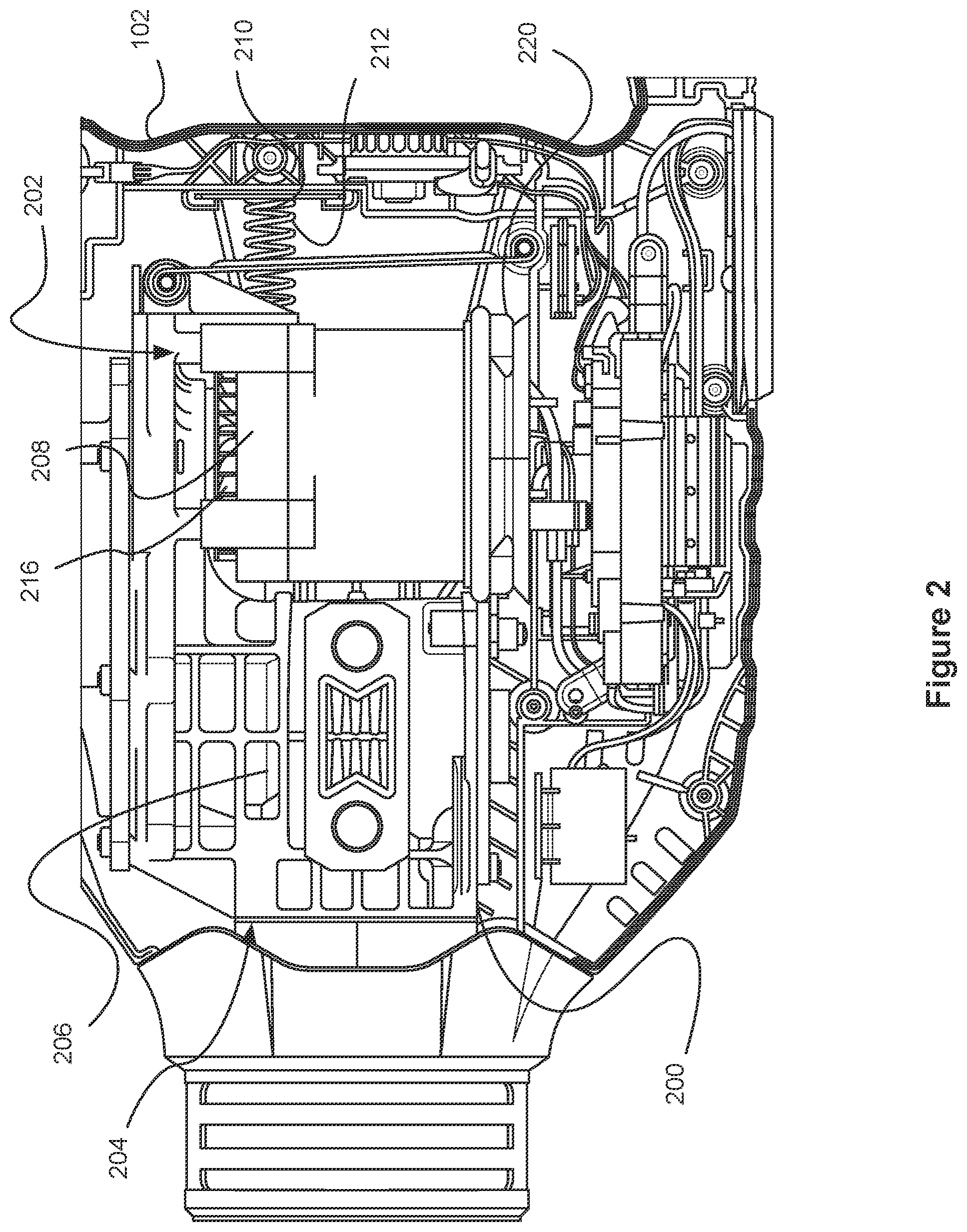 Patent US12576502 Figure 2 – Power tool