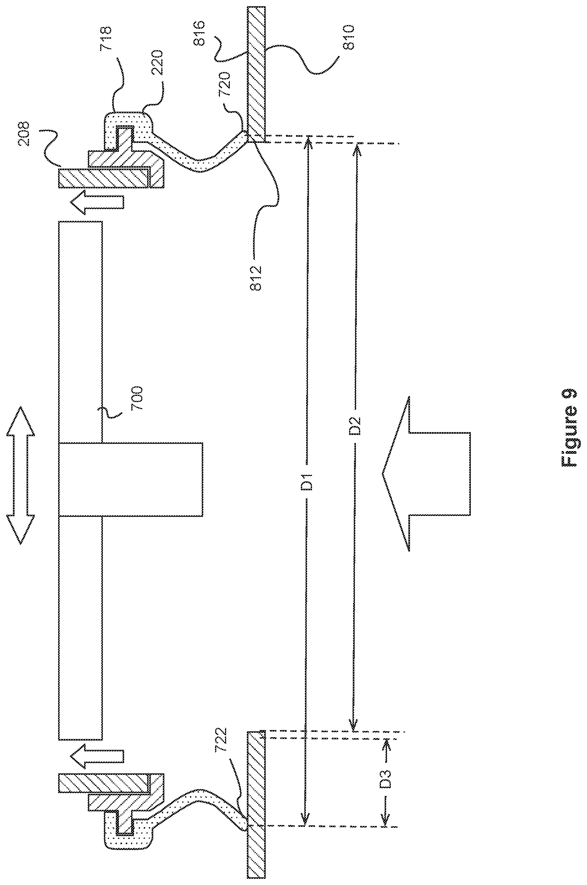 Patent US12576502 Figure 9 – Power tool
