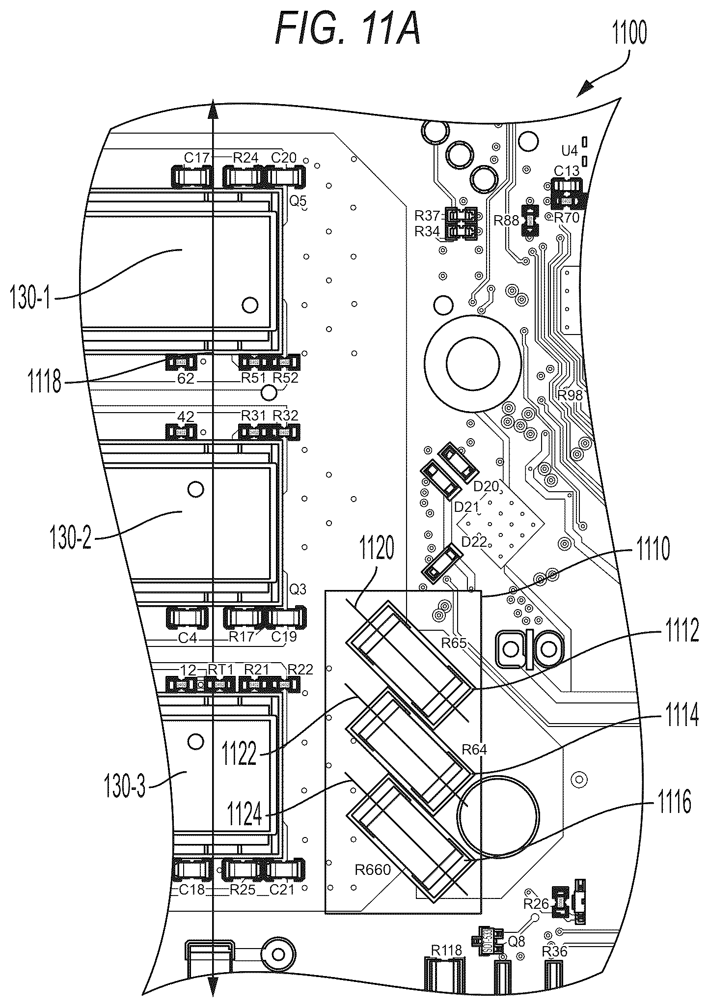 Patent US12576506 Figure 11 – Power tool including loss of control mitigation