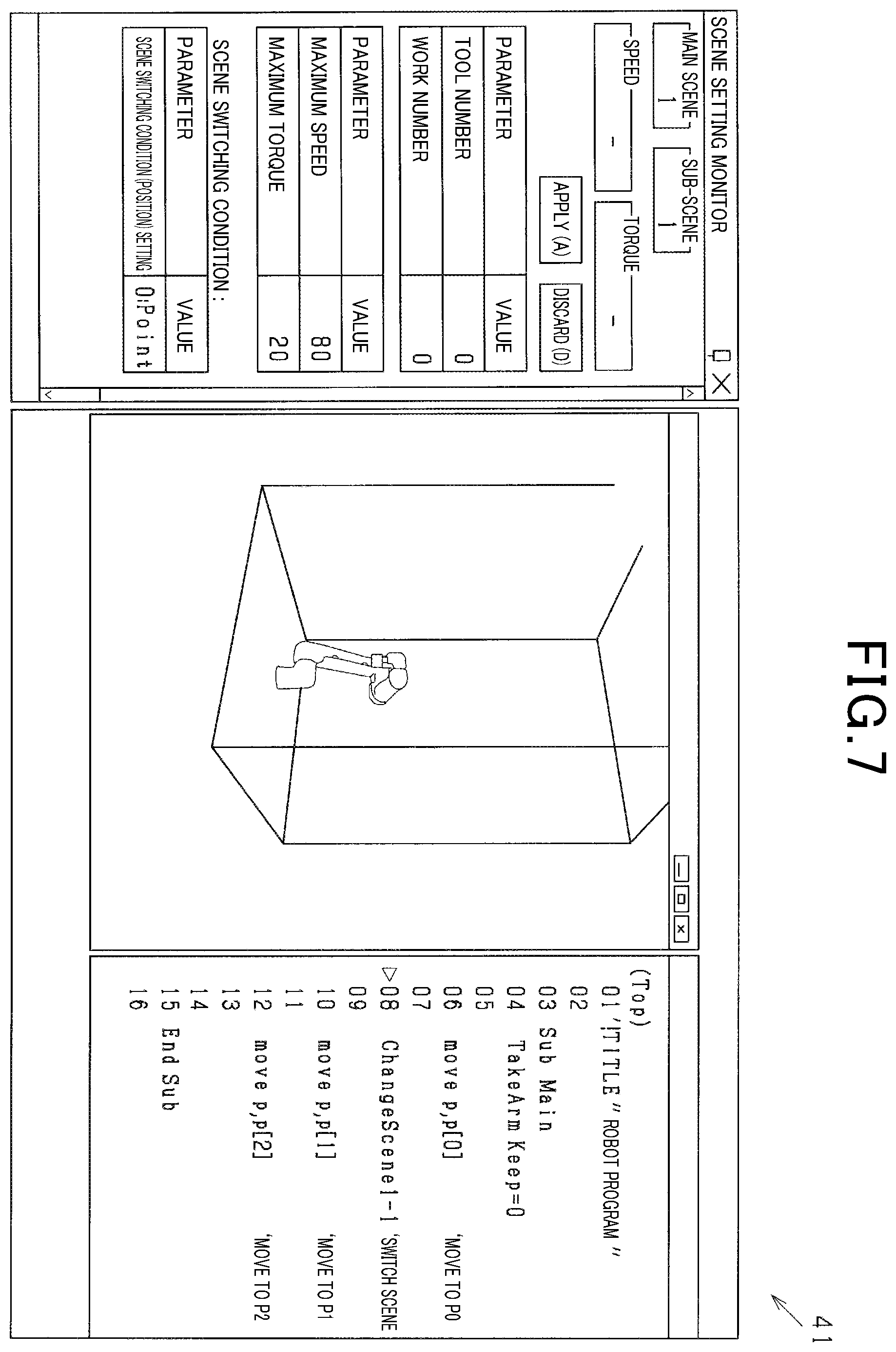 Patent US12576510 Figure 7 – Robot control system