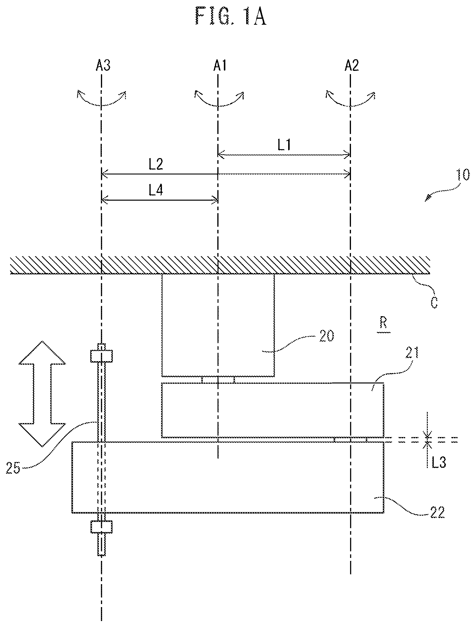 Patent US12576512 — Horizontal articulated robot — Figure 1