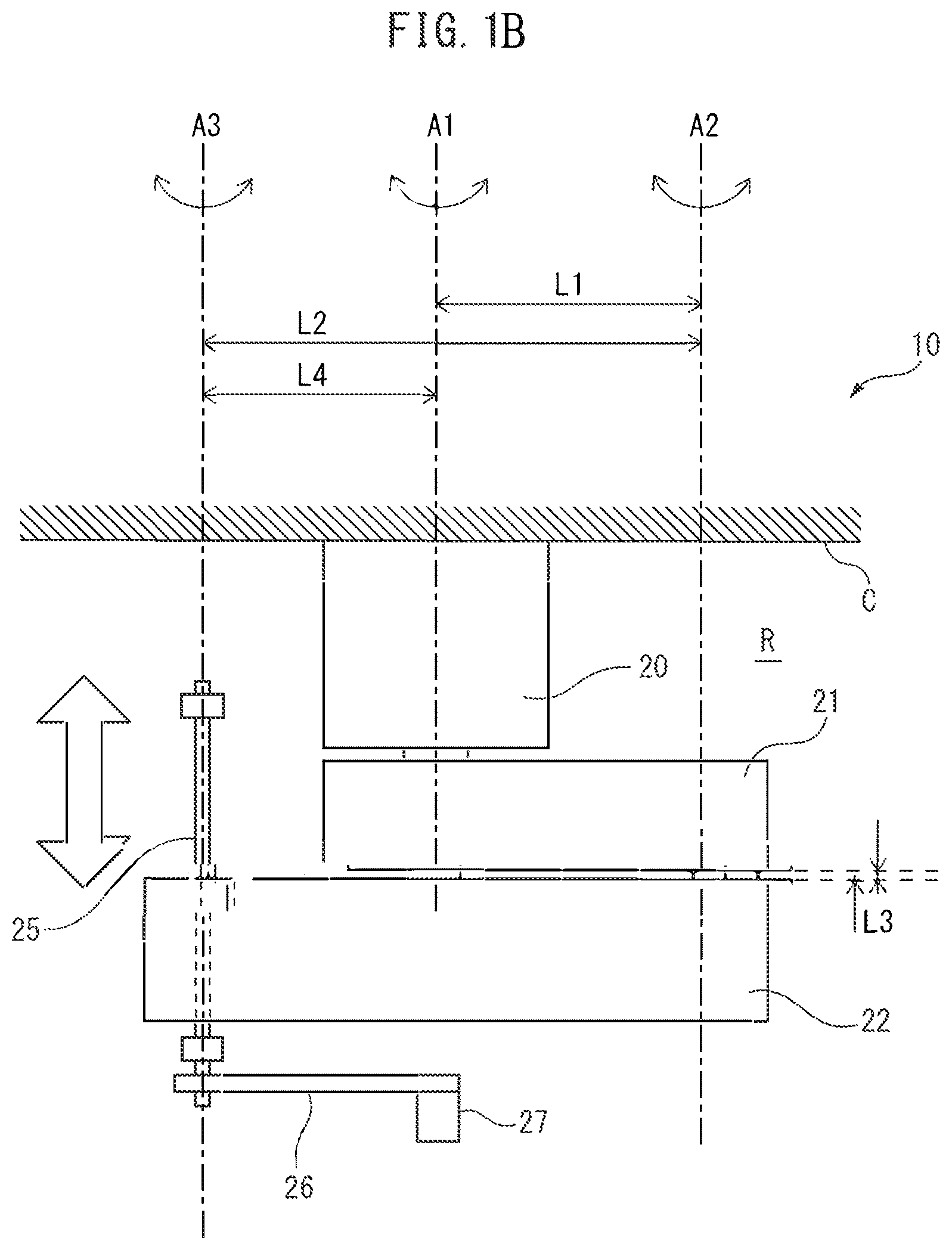 Patent US12576512 Figure 2 – Horizontal articulated robot