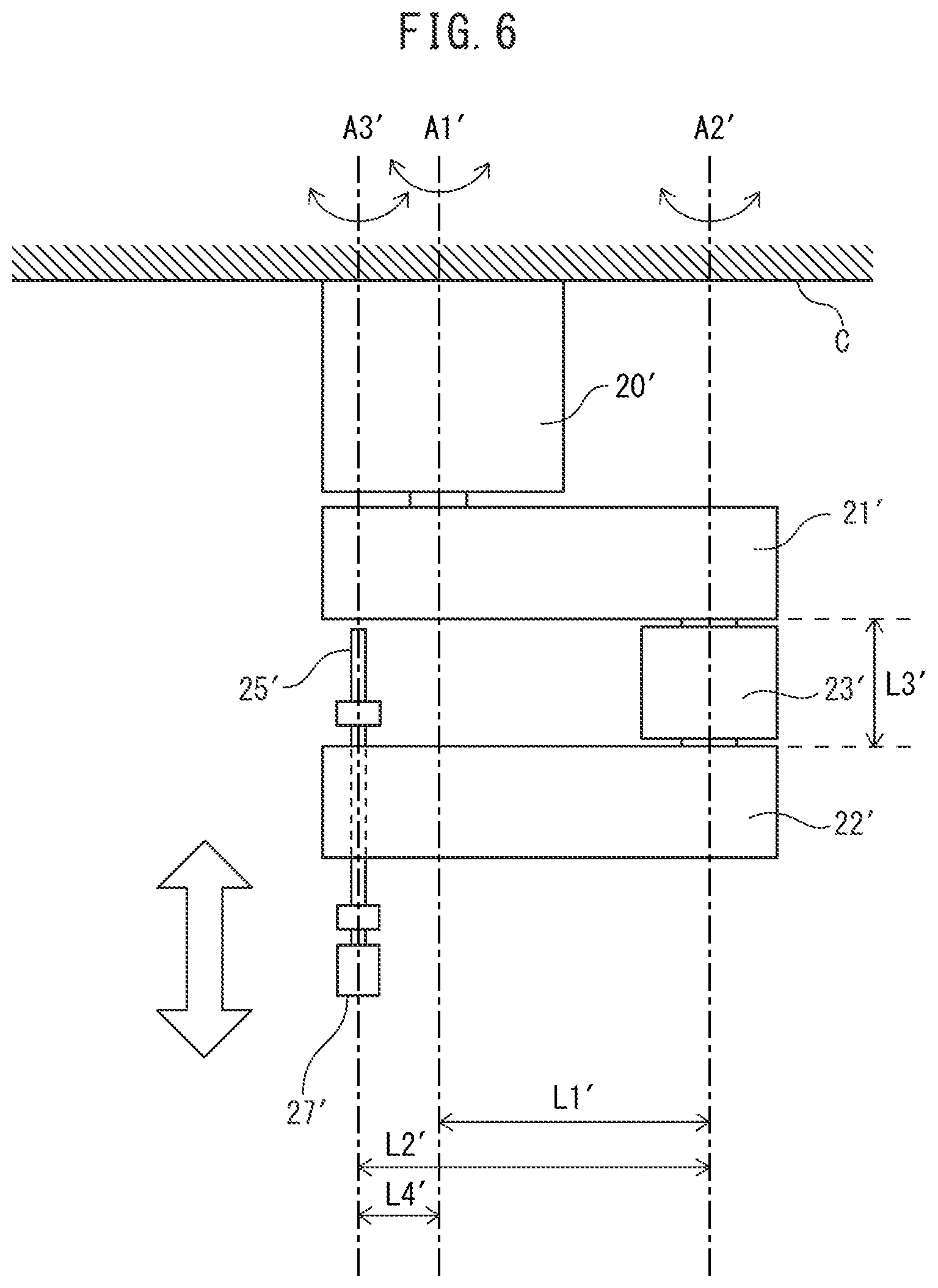 Patent US12576512 Figure 7 – Horizontal articulated robot