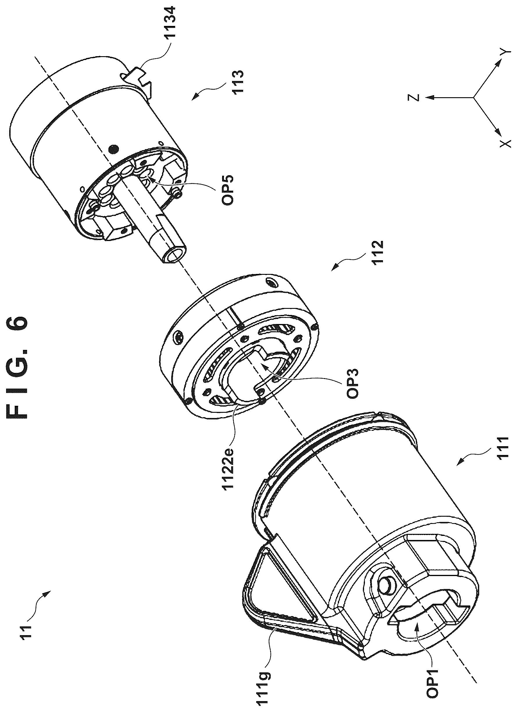 Patent US12576513 Figure 6 – Driving apparatus and inspection system
