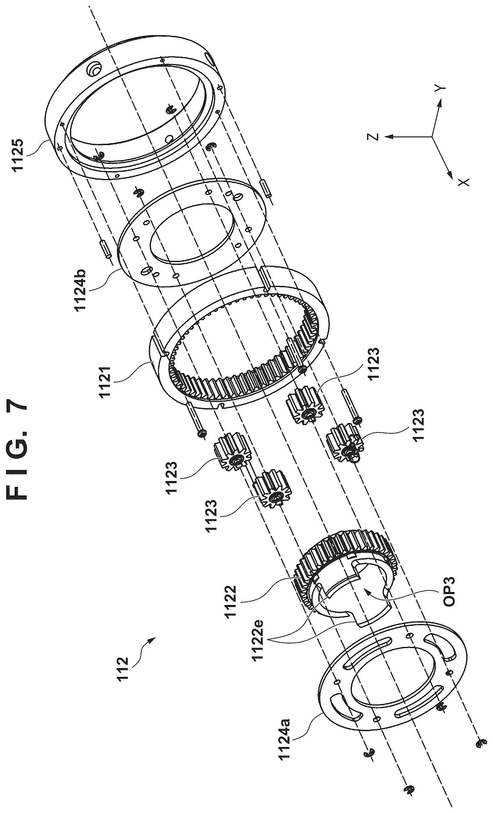 Patent US12576513 Figure 7 – Driving apparatus and inspection system