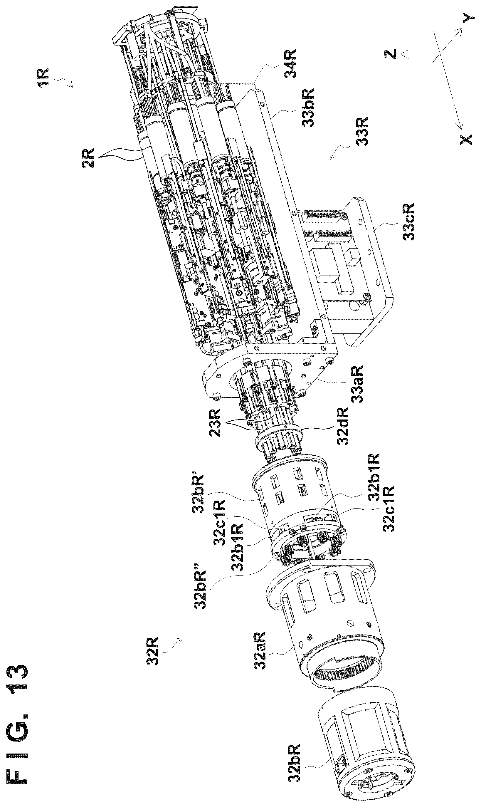 Patent US12576513 Figure 13 – Driving apparatus and inspection system