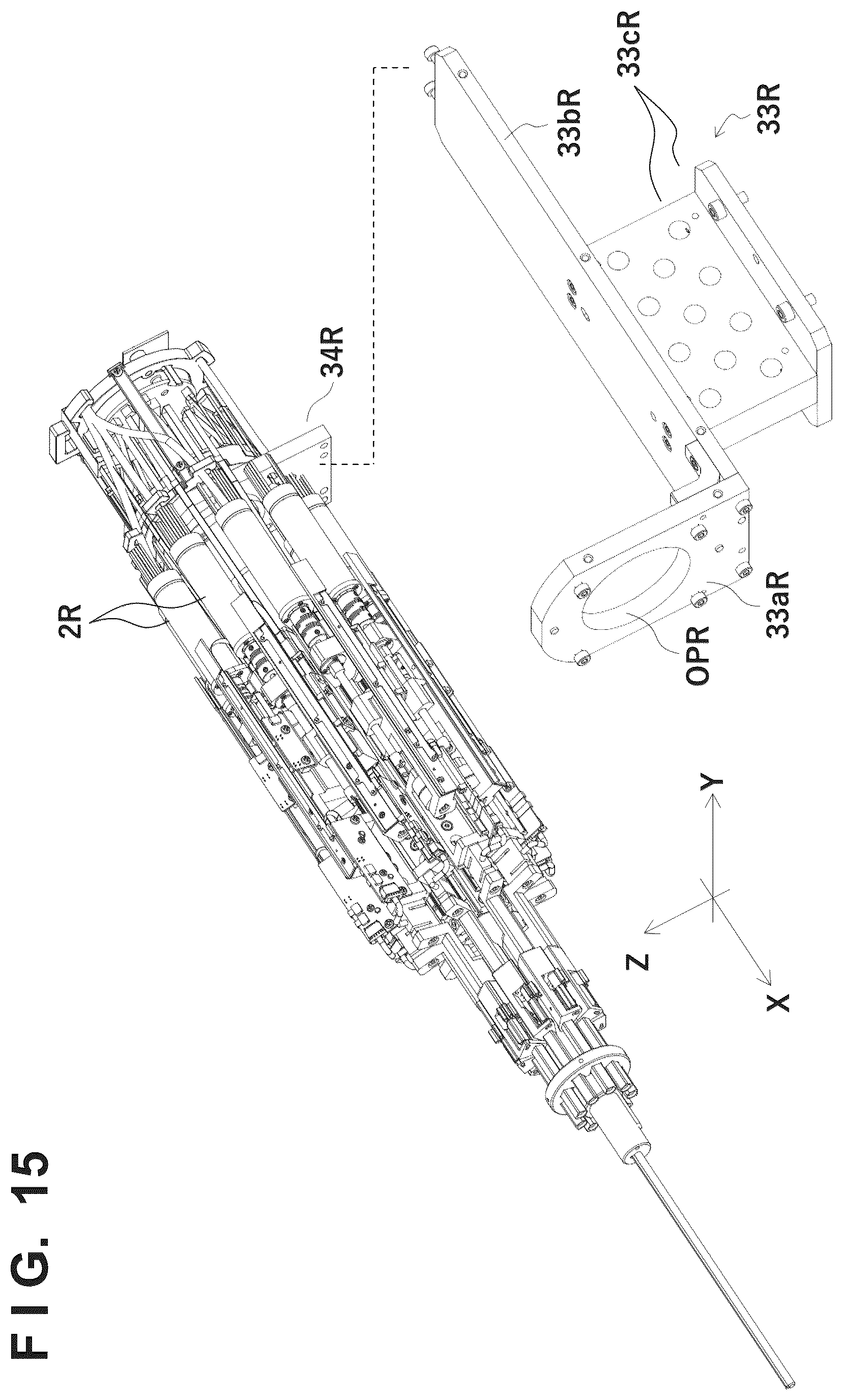 Patent US12576513 Figure 15 – Driving apparatus and inspection system