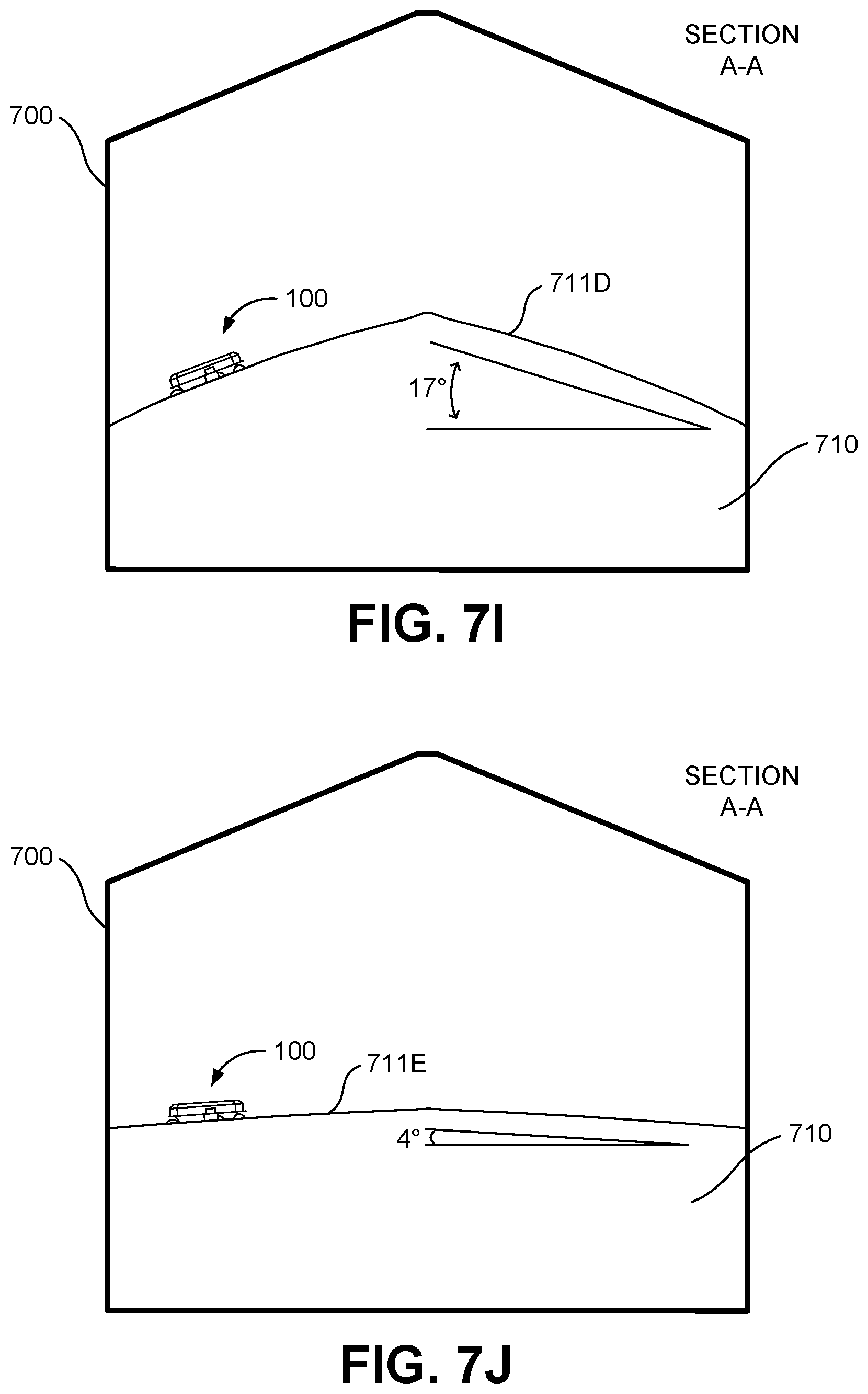 Patent US12576526 Figure 15 – Robotic grain walk down in a flat storage bulk store