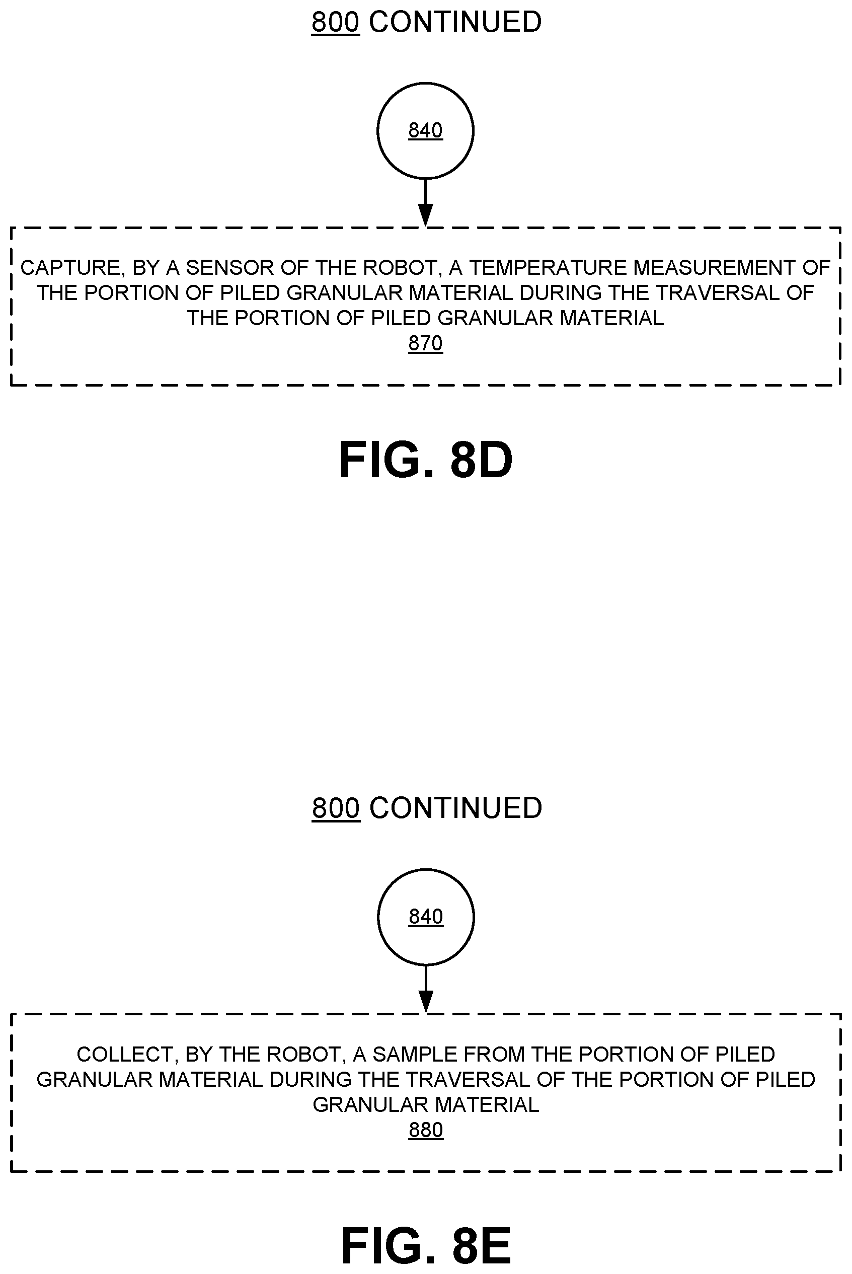 Patent US12576526 Figure 19 – Robotic grain walk down in a flat storage bulk store