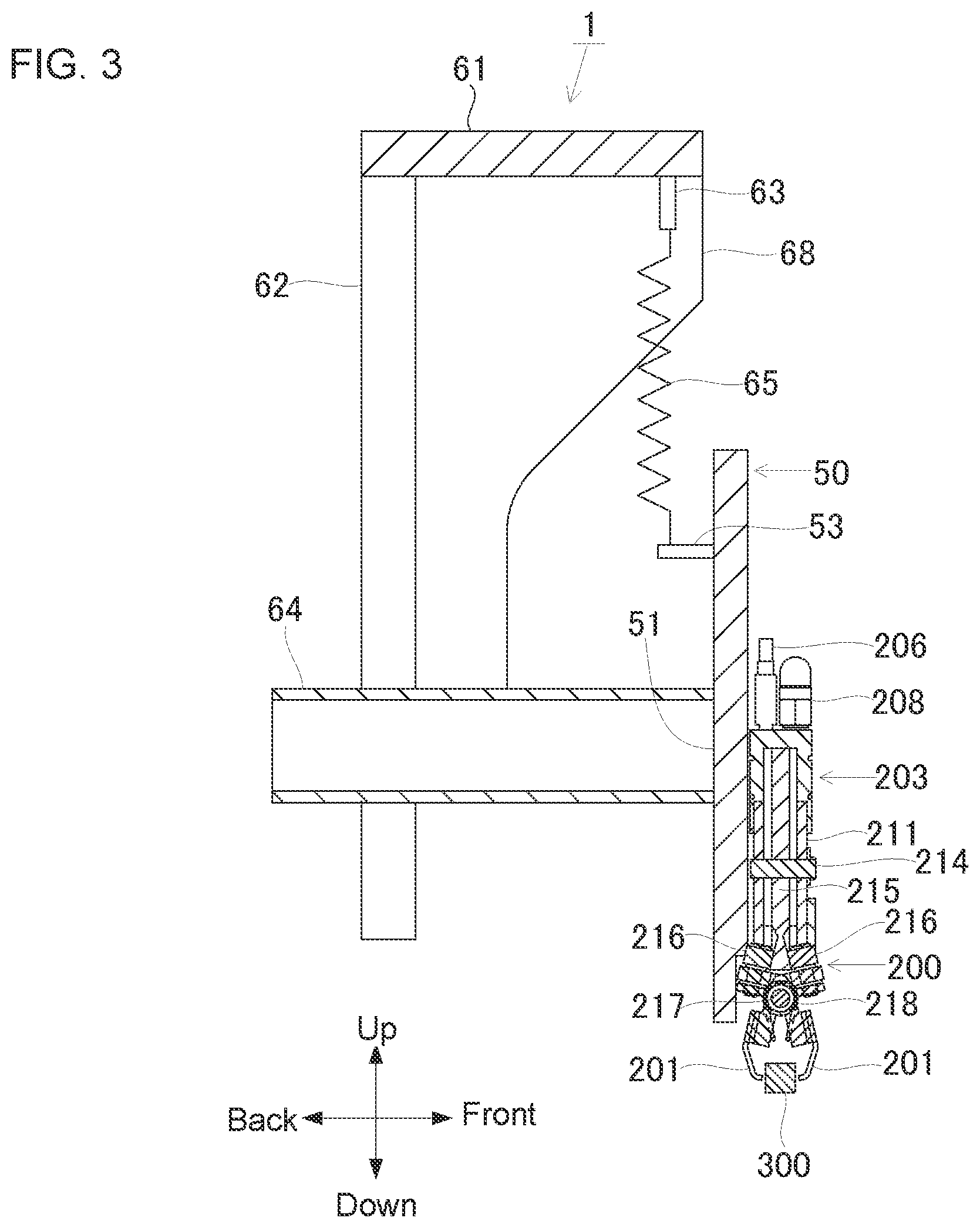 Patent US12576528 Figure 3 – Tape material applicator and computer program