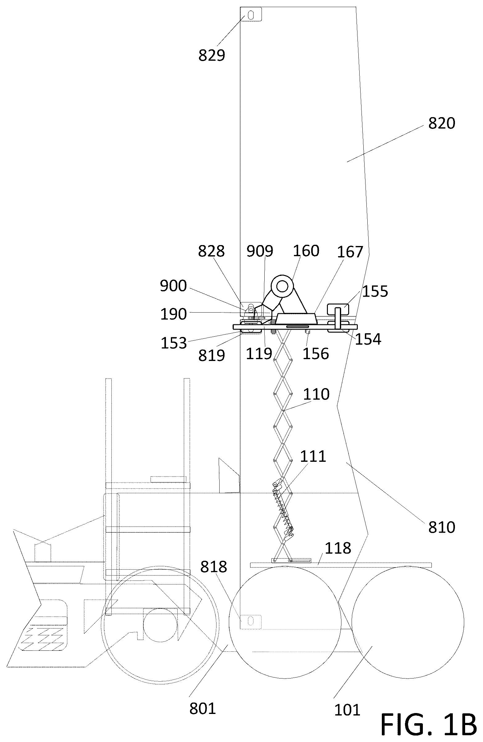 Patent US12576531 Figure 2 – Mobile robot system for handling railway IBC
