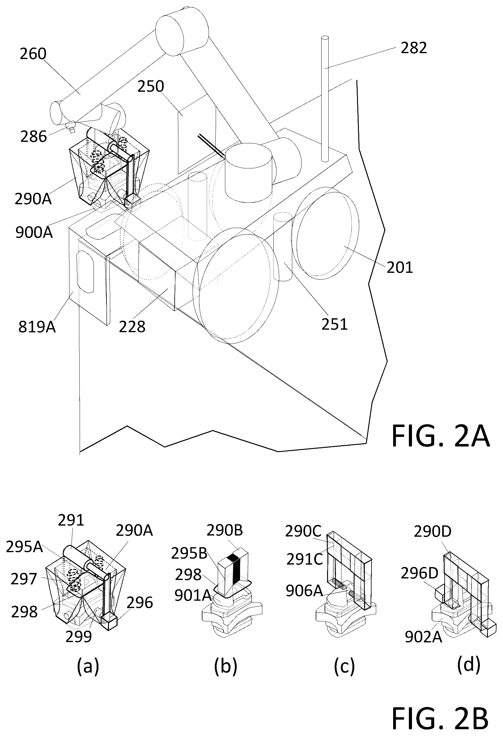 Patent US12576531 Figure 4 – Mobile robot system for handling railway IBC
