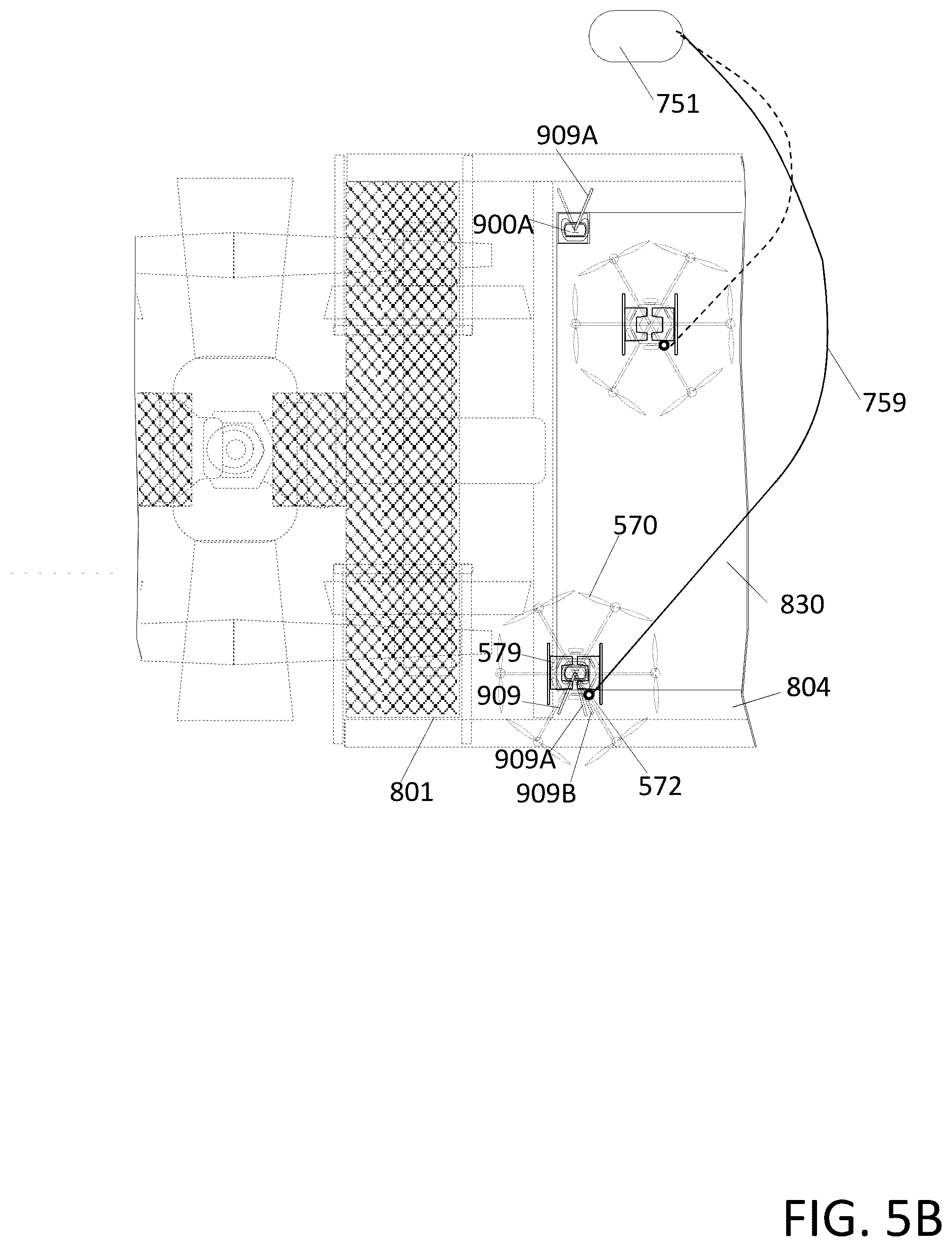 Patent US12576531 Figure 12 – Mobile robot system for handling railway IBC