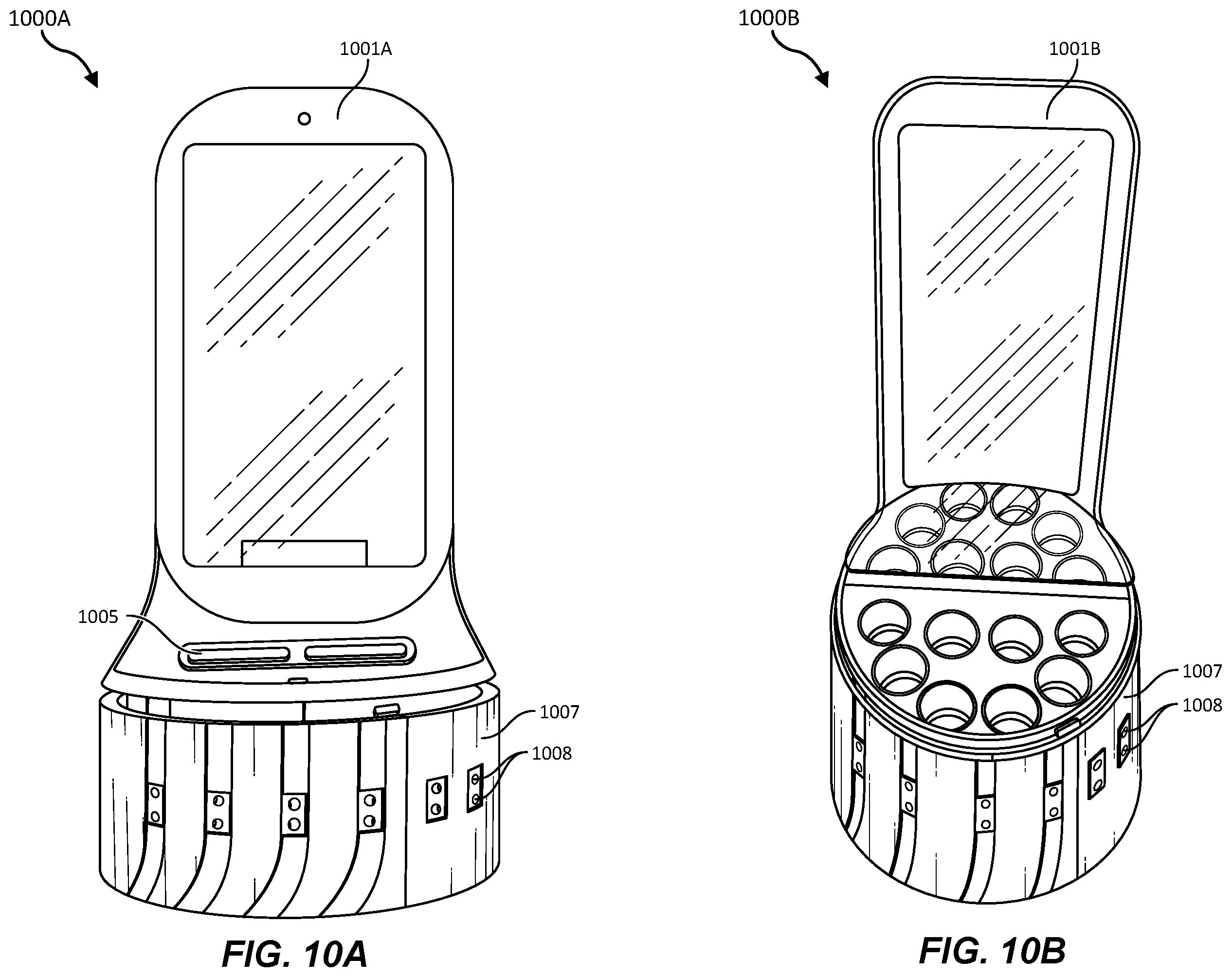Patent US12576537 Figure 12 – Modular robot with power management platform