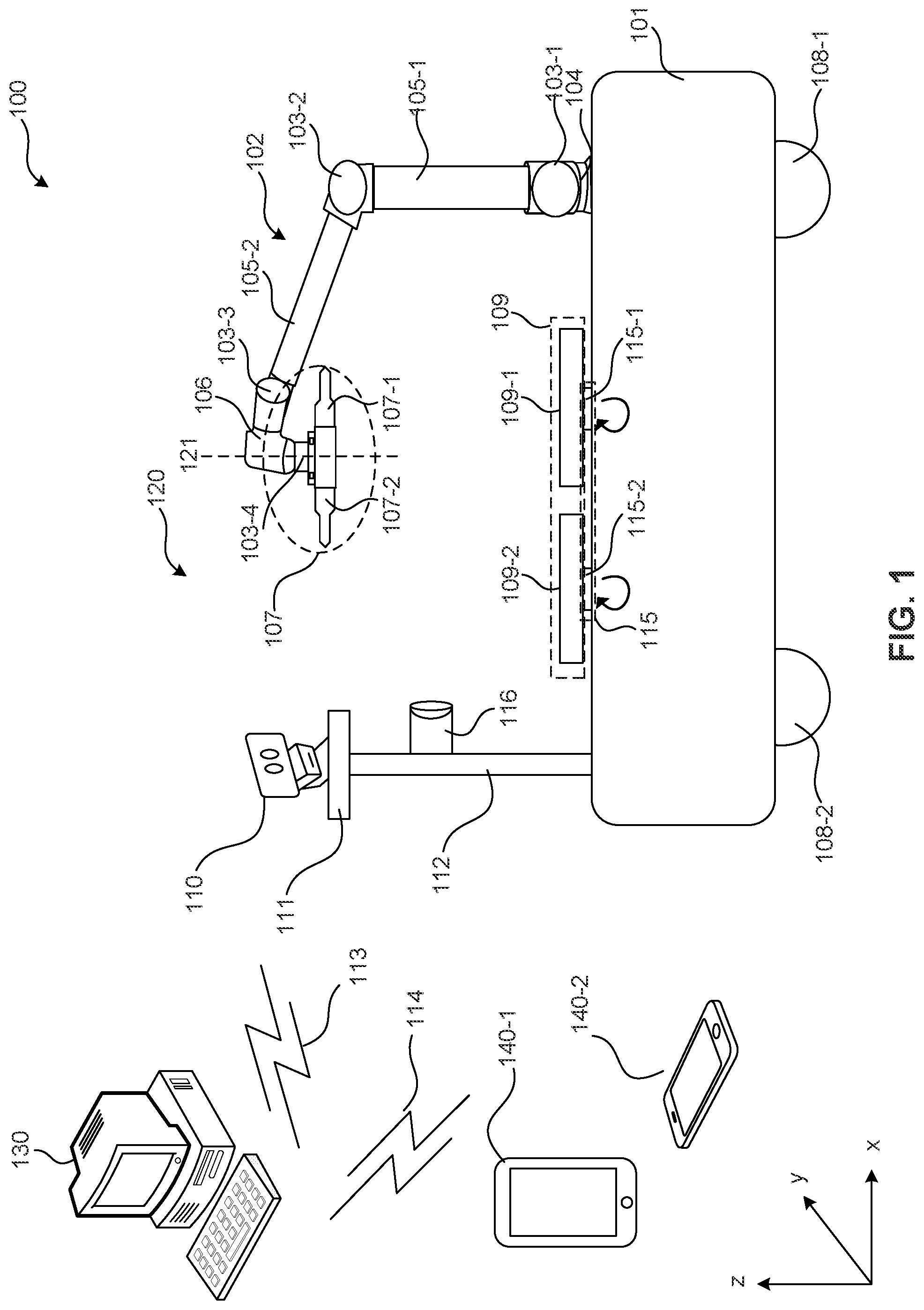 Patent US12576538 Figure 1 – Photoresist bottle replacement system