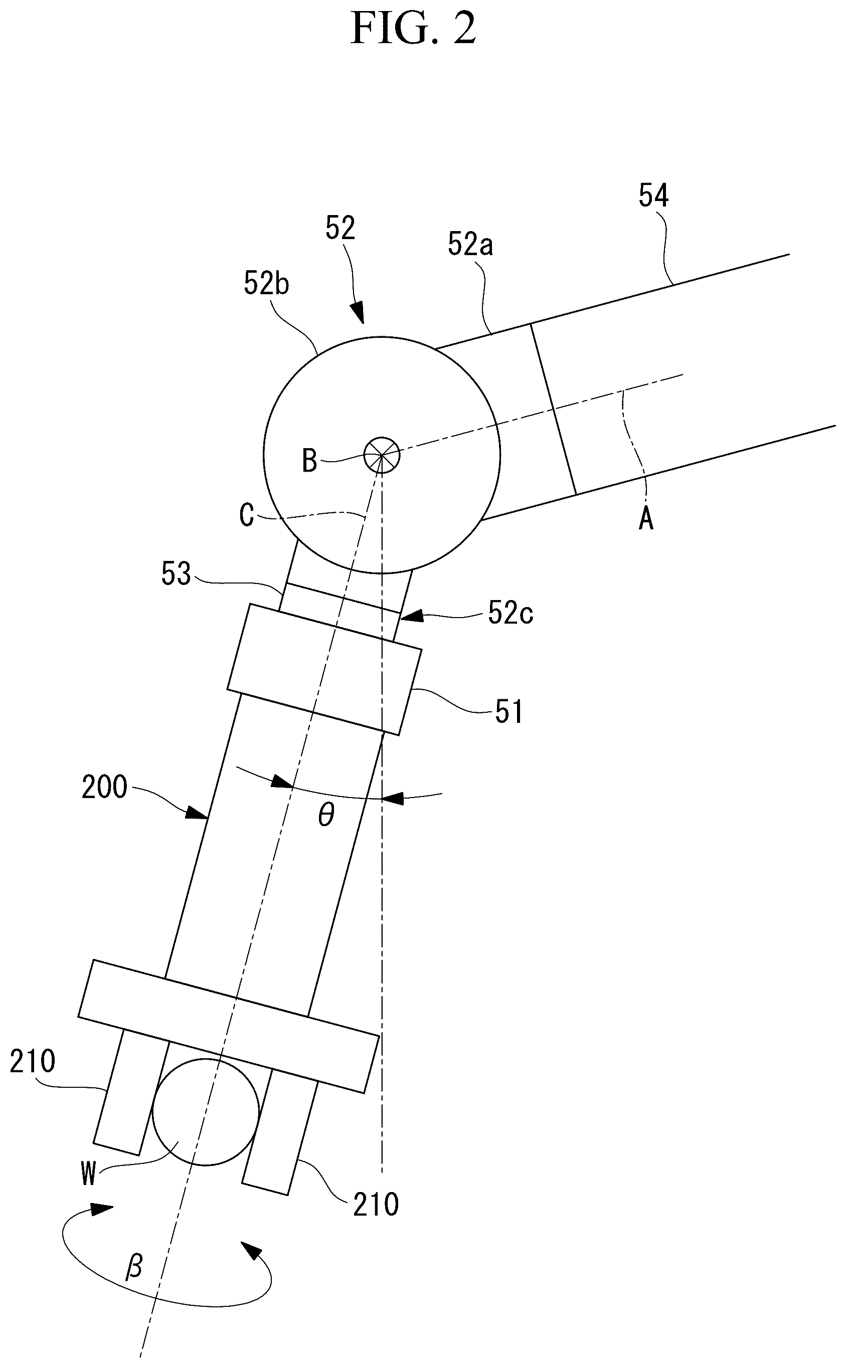 Patent US12576540 Figure 2 – Robot control device
