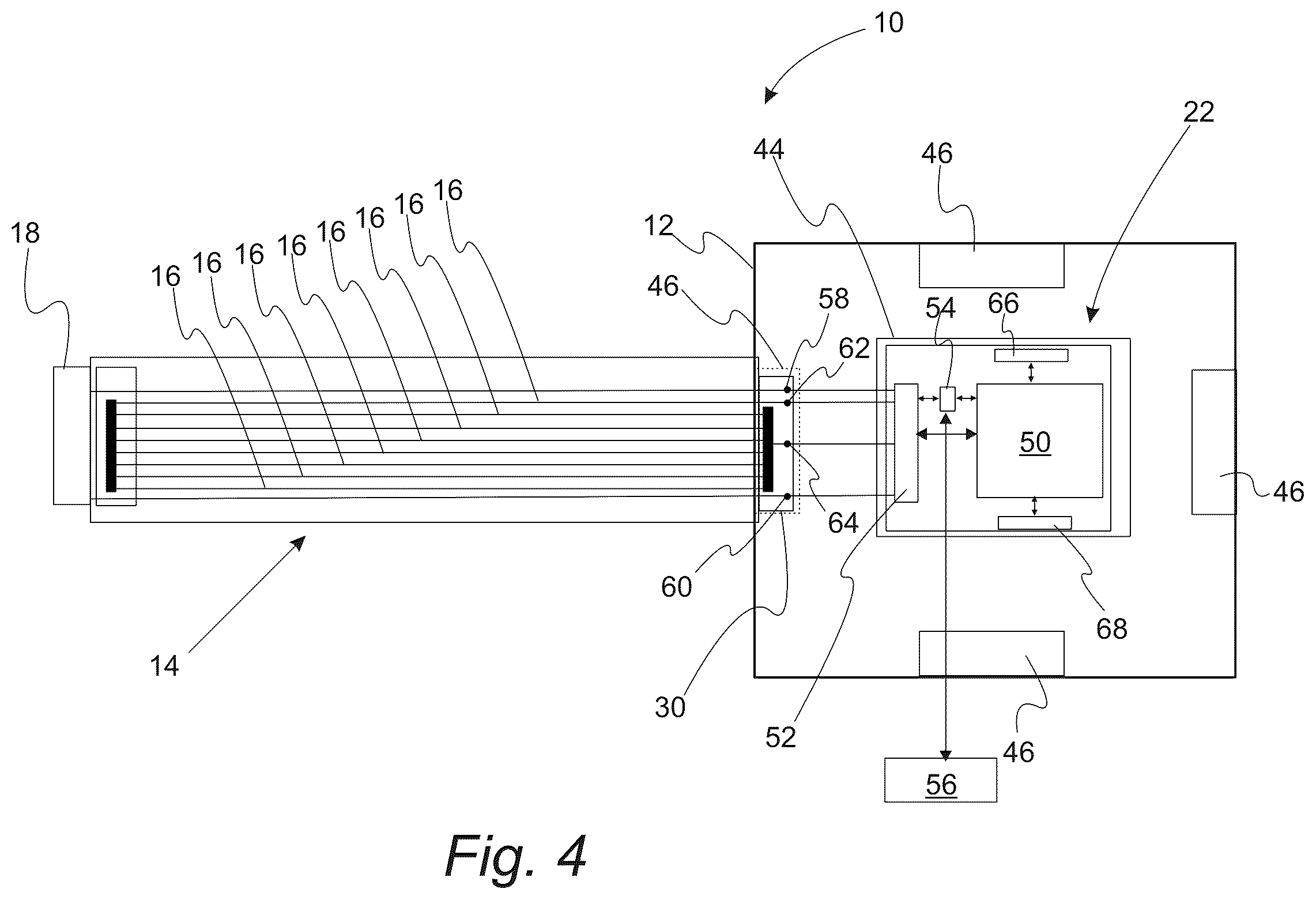 Patent US12576543 Figure 4 – Soft robotics, autonomous, space inspection, crawling robot