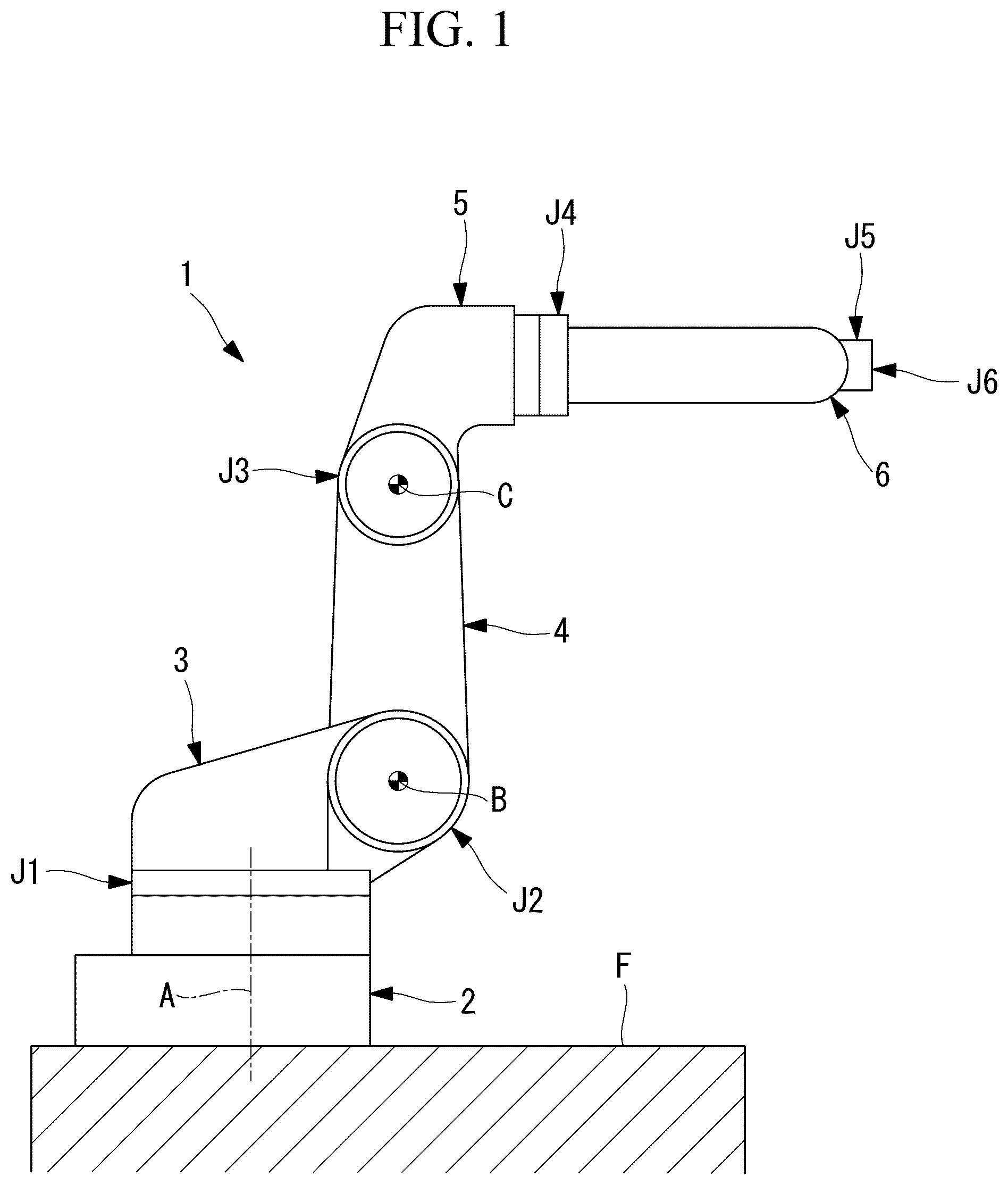 Patent US12576545 Figure 1 – Robot and manufacturing method therefor