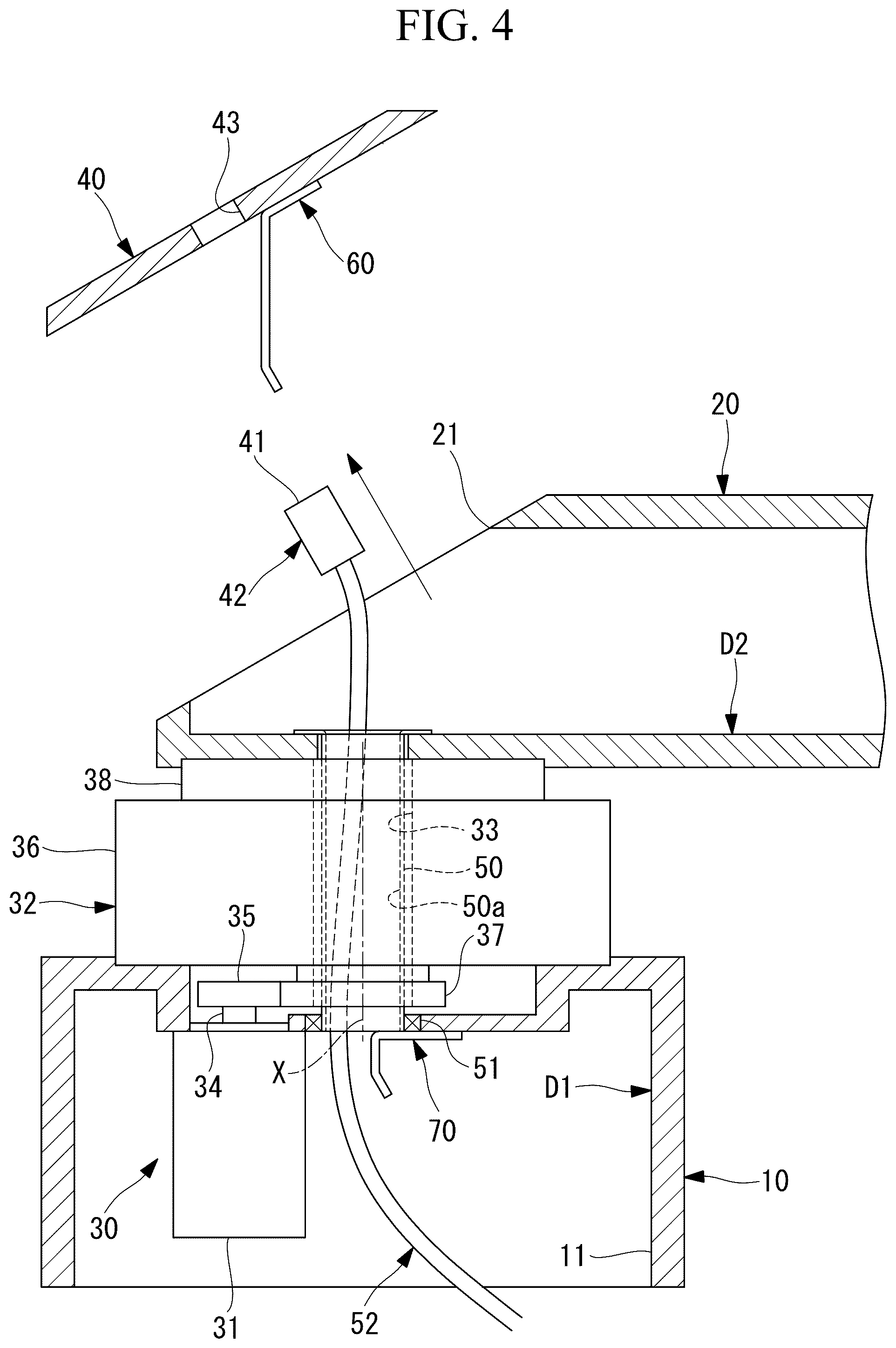 Patent US12576545 Figure 4 – Robot and manufacturing method therefor