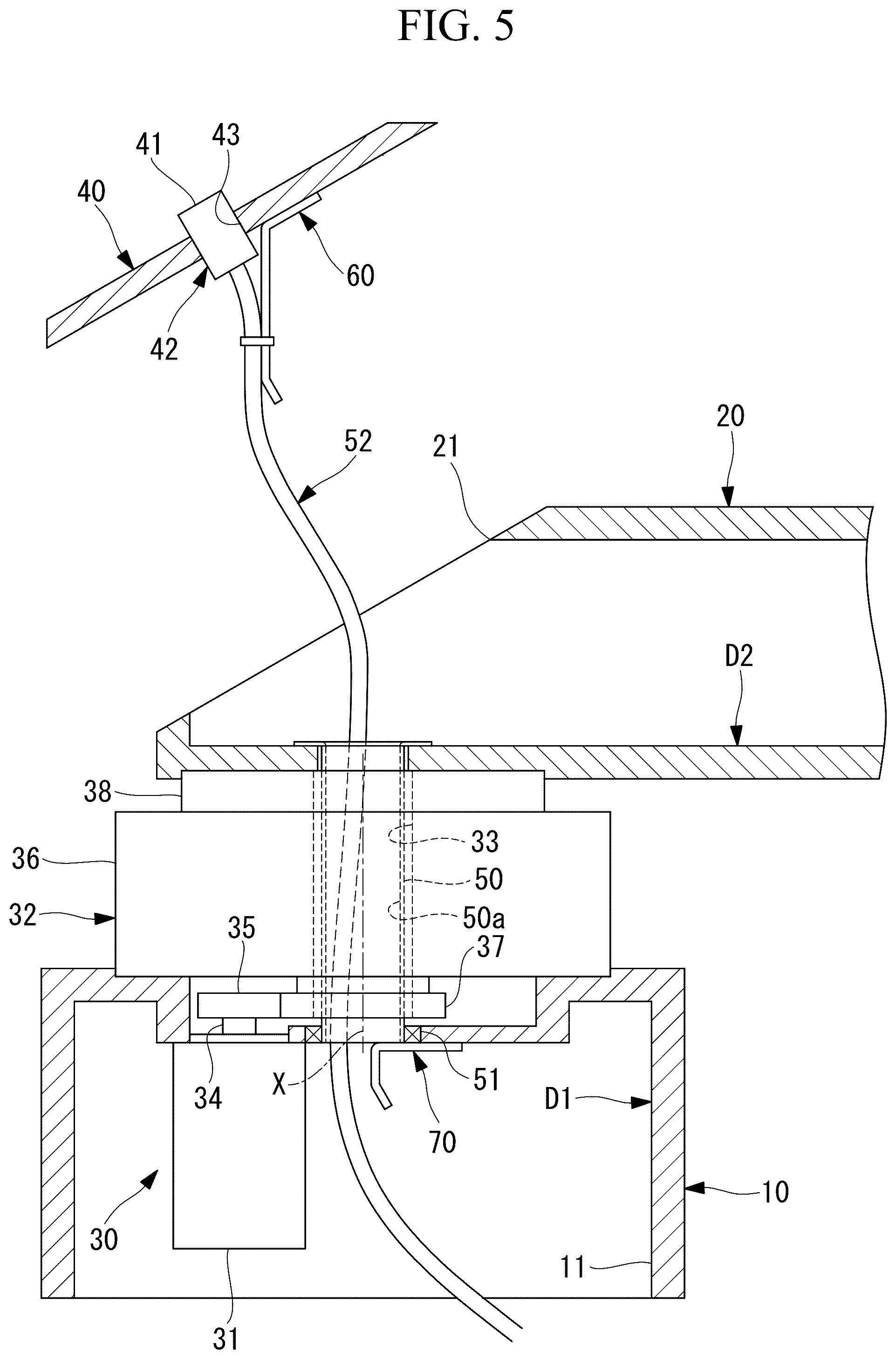 Patent US12576545 Figure 5 – Robot and manufacturing method therefor