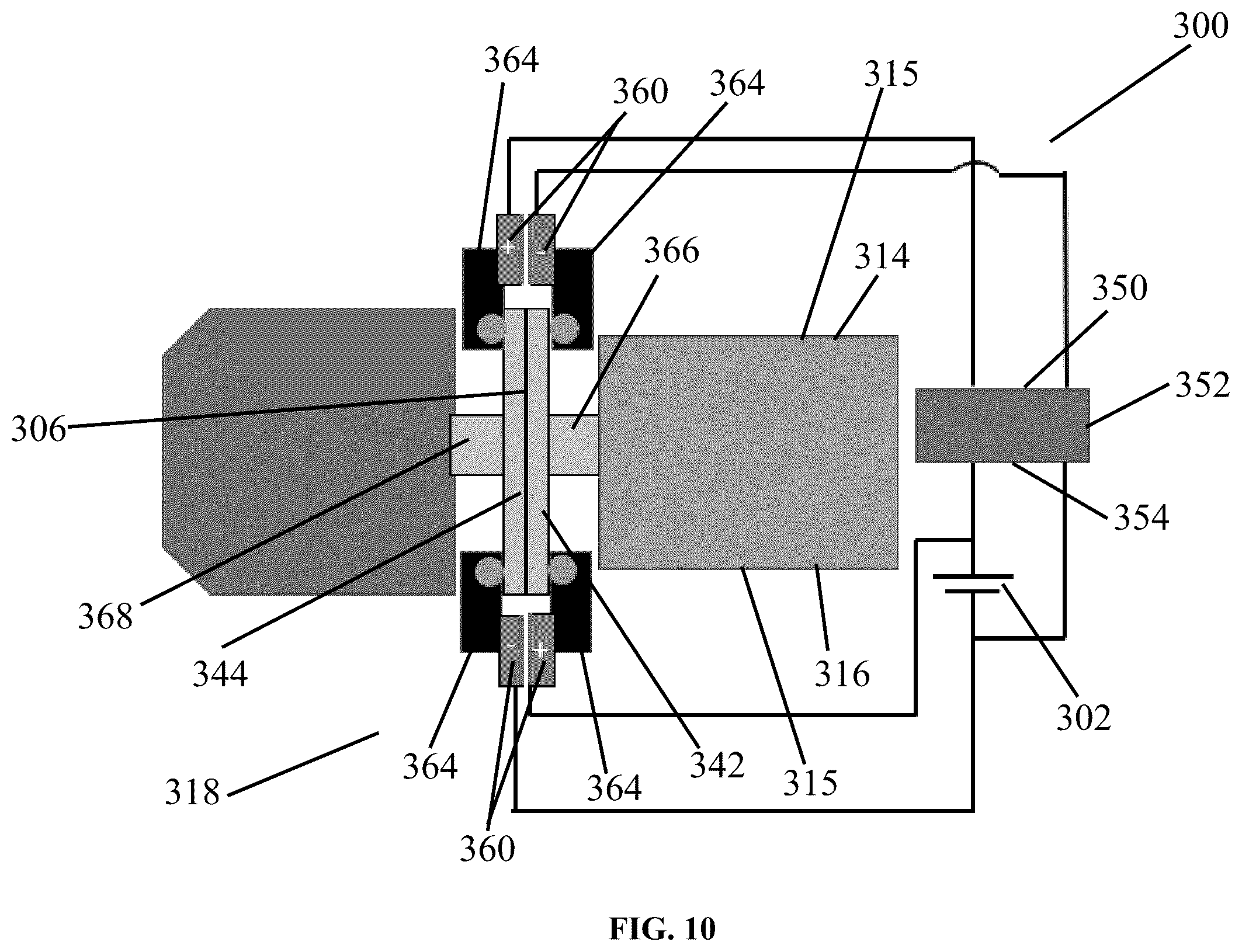 Patent US12576549 Figure 12 – Electrostatic clutch for power tool