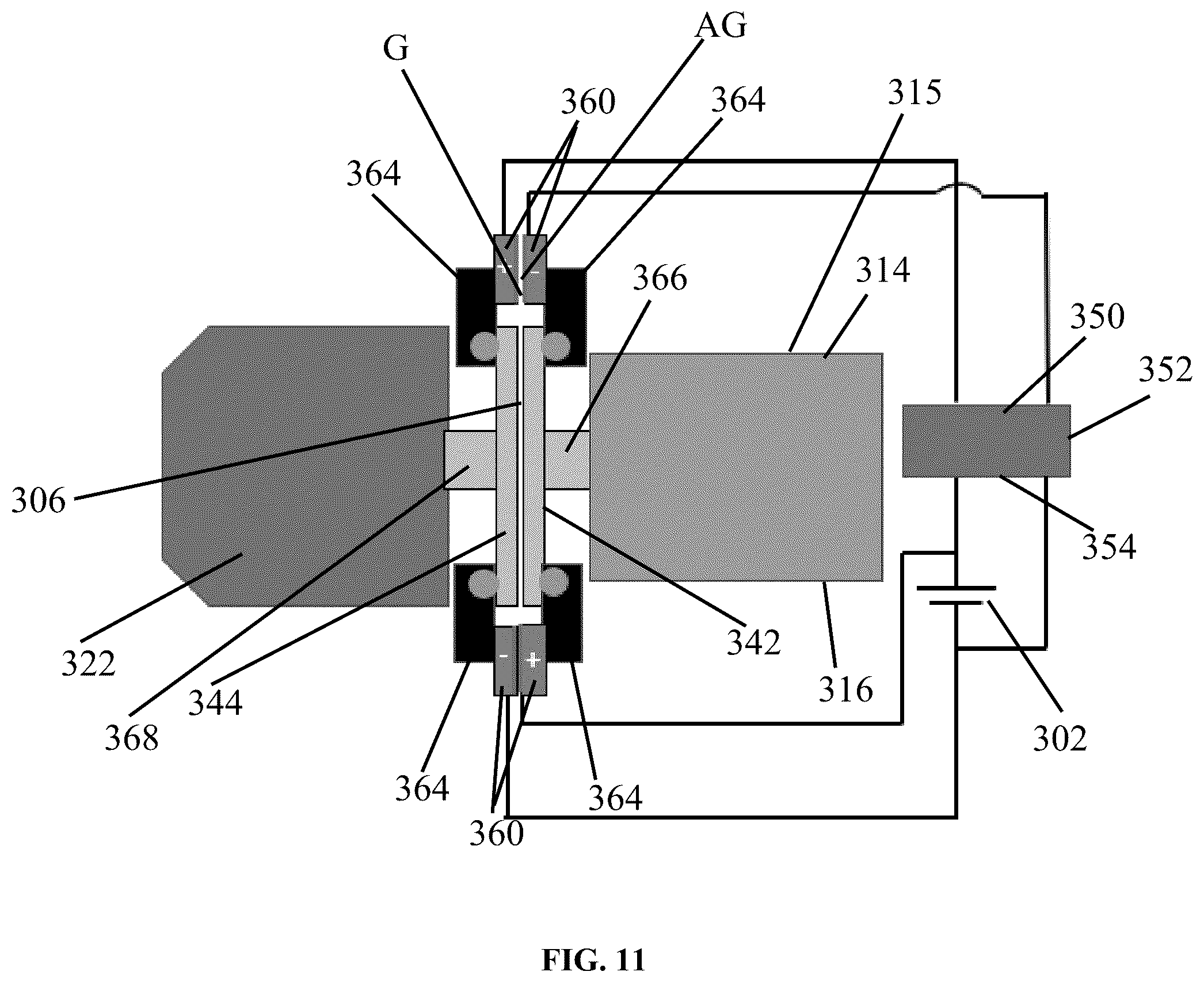 Patent US12576549 Figure 13 – Electrostatic clutch for power tool
