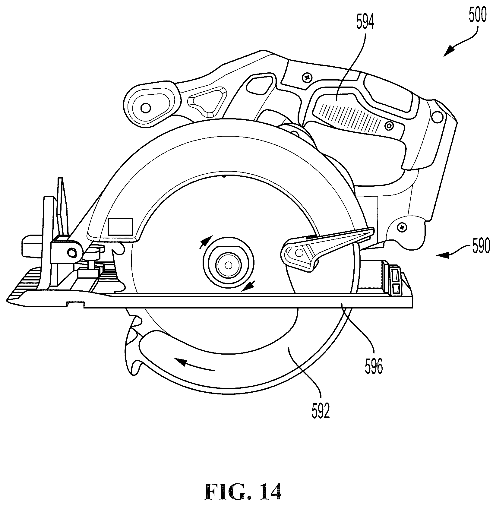 Patent US12576549 Figure 16 – Electrostatic clutch for power tool