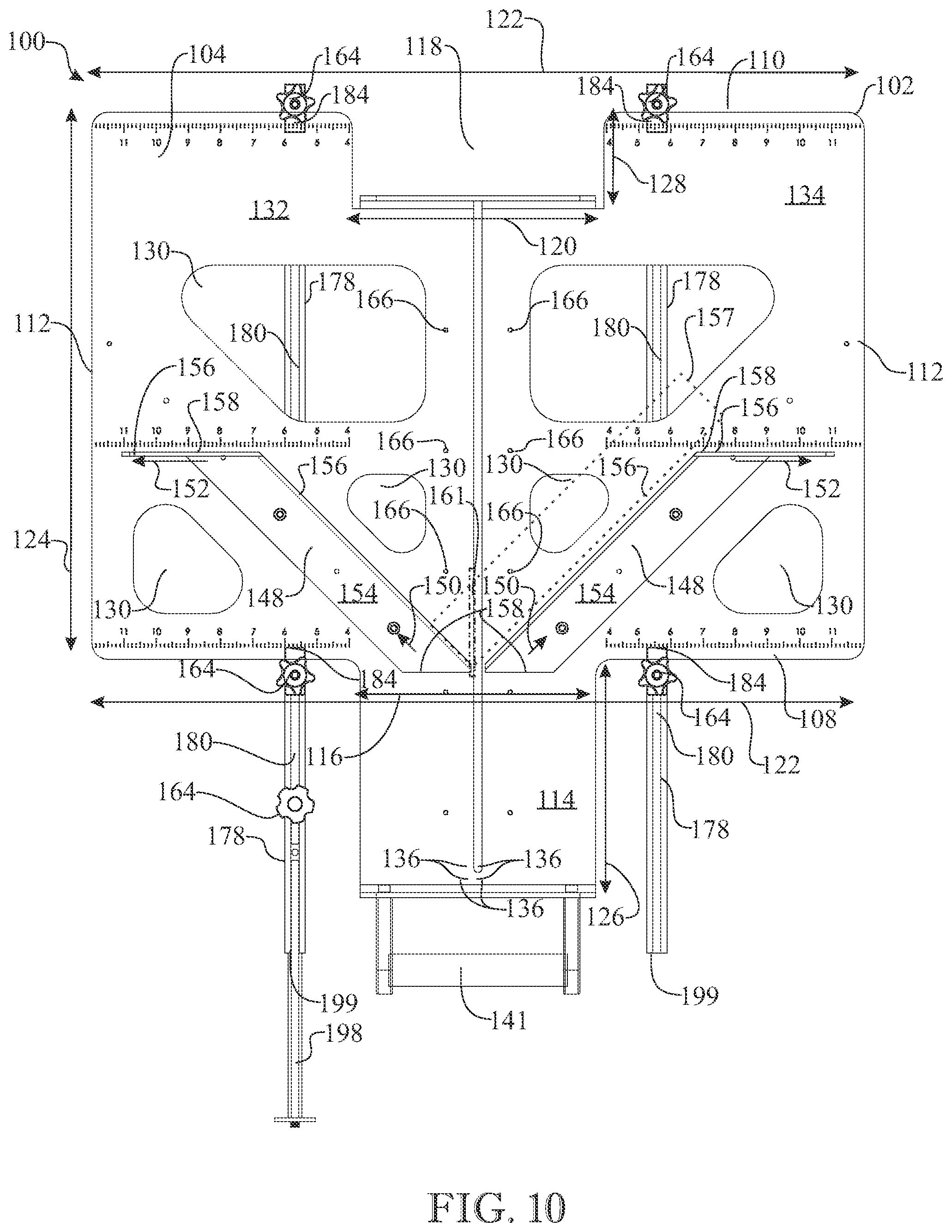 Patent US12576550 Figure 9 – Miter device