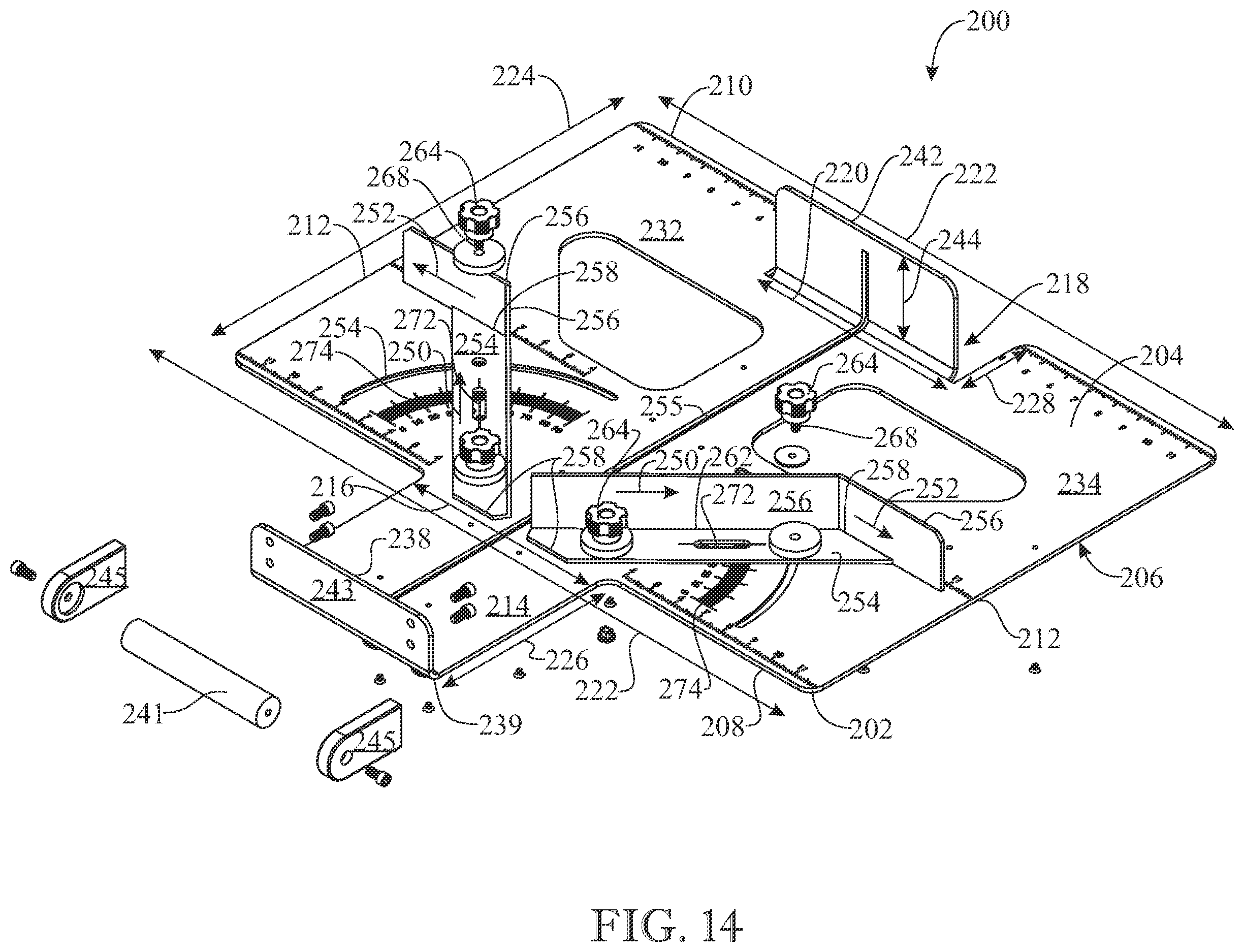 Patent US12576550 Figure 12 – Miter device