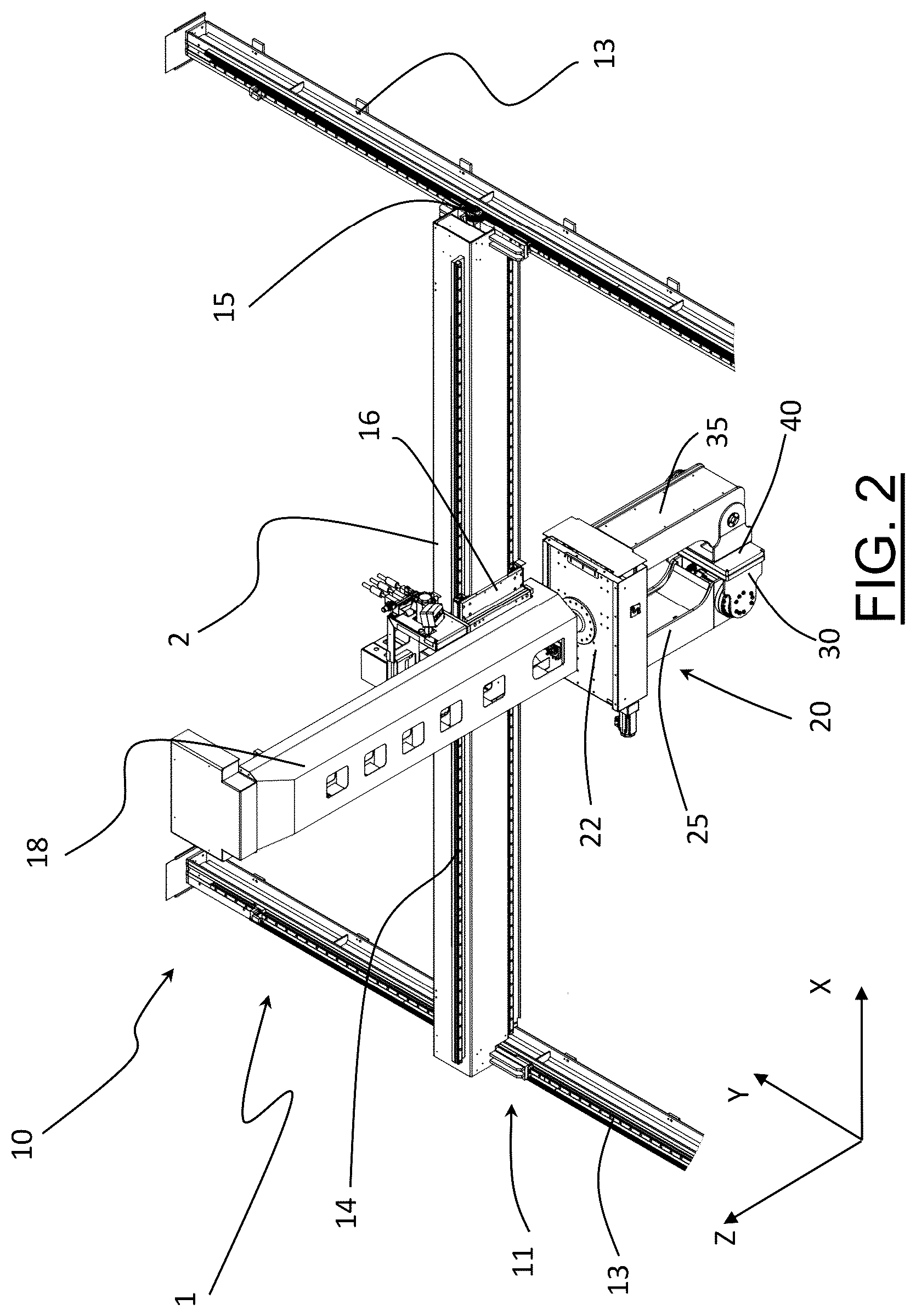 Patent US12576555 Figure 3 – Apparatus and method for moving pairs of workpieces having a rough face and an opposite finished face