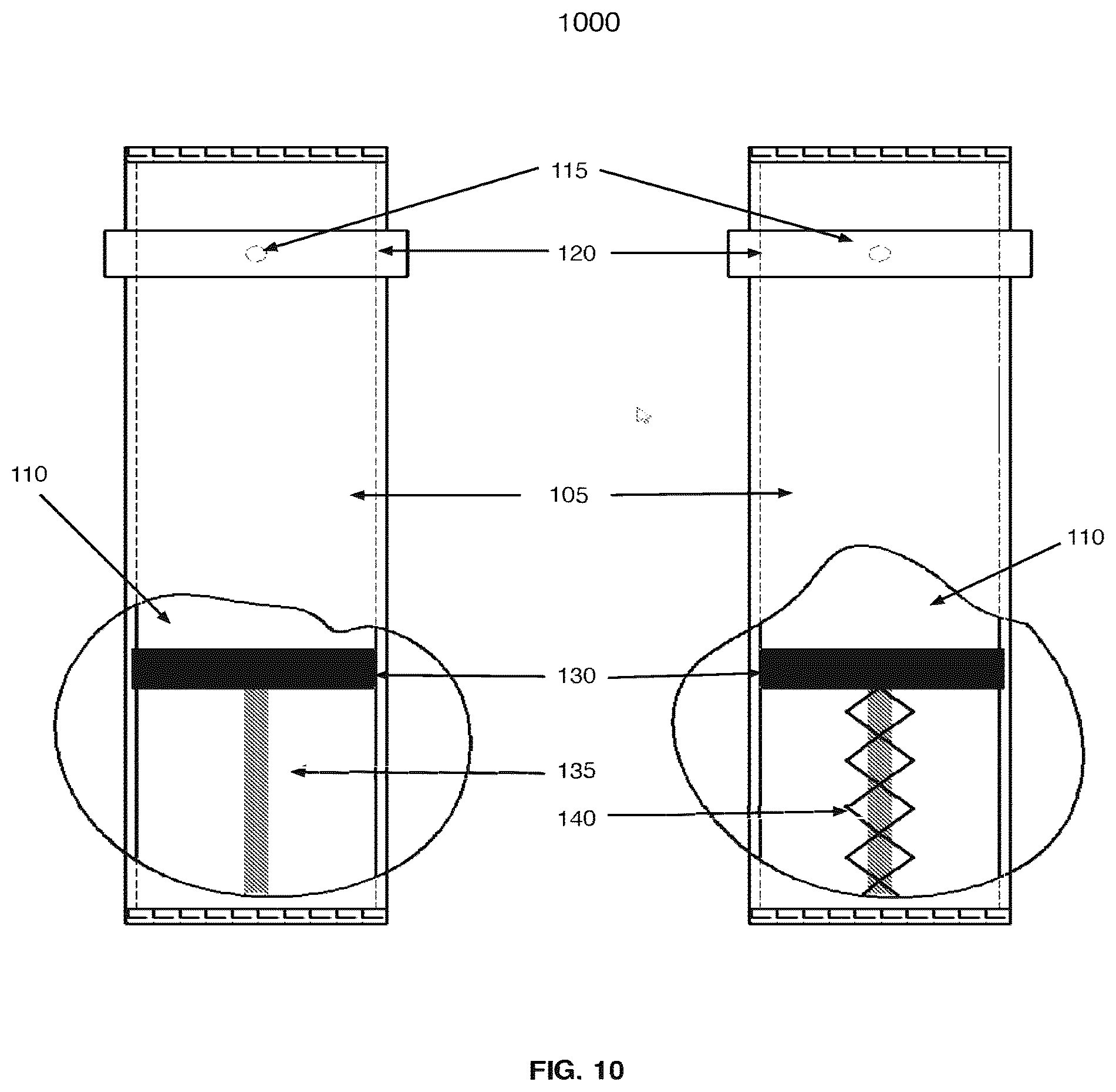 Patent US12576562 Figure 10 – Long-term storage and proportional dispensing device