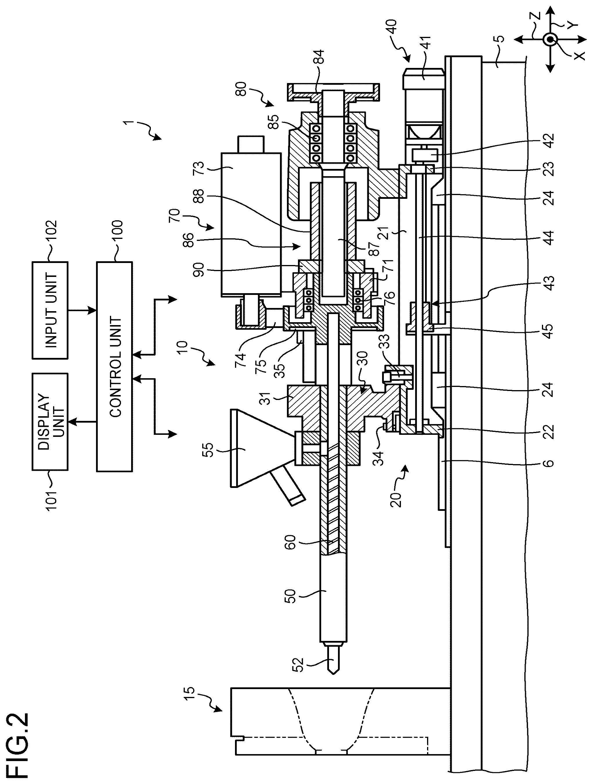 Patent US12576566 Figure 2 – Foam molding method, control method for injection molding machine for foam molding, and injection molding machine for foam molding