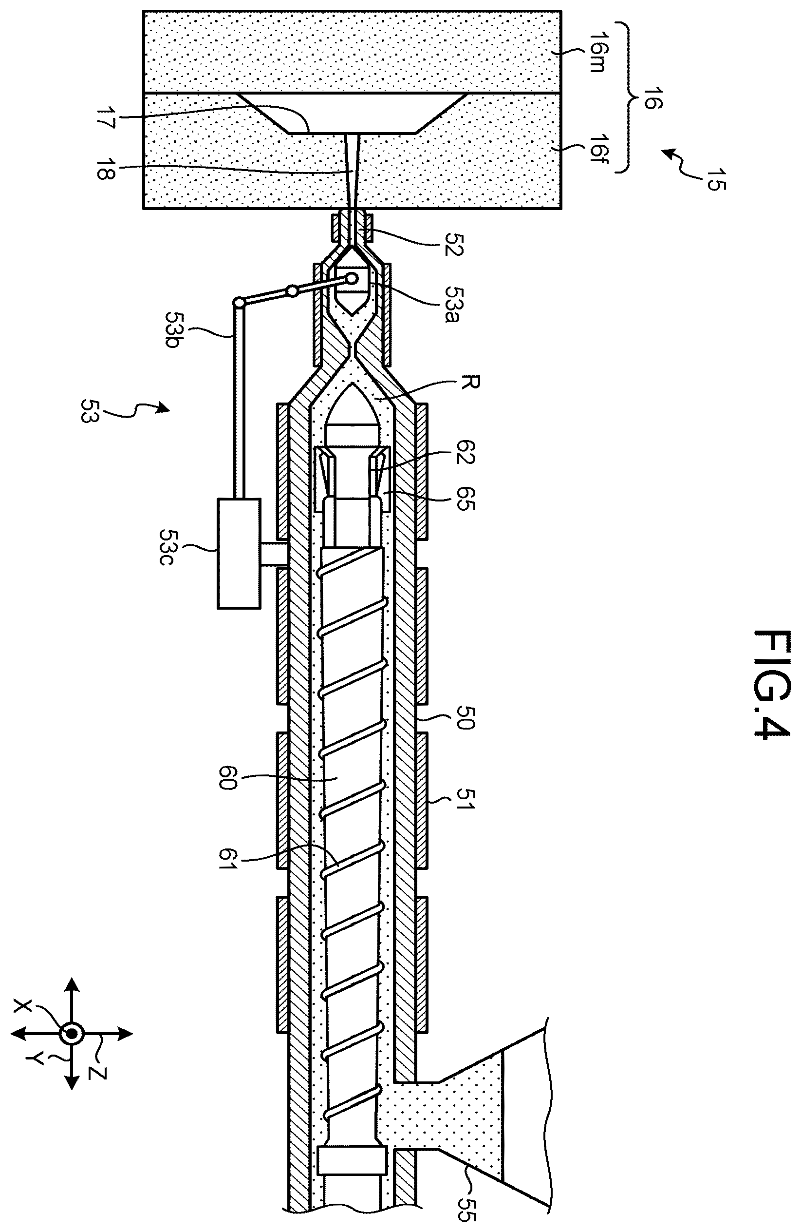 Patent US12576566 Figure 4 – Foam molding method, control method for injection molding machine for foam molding, and injection molding machine for foam molding