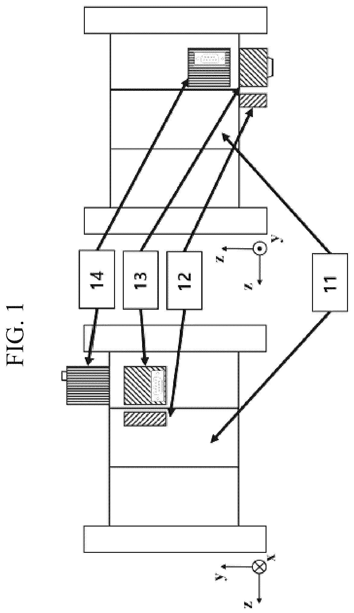 Patent US12576570 Figure 1 – System and method for monitoring injection molding process