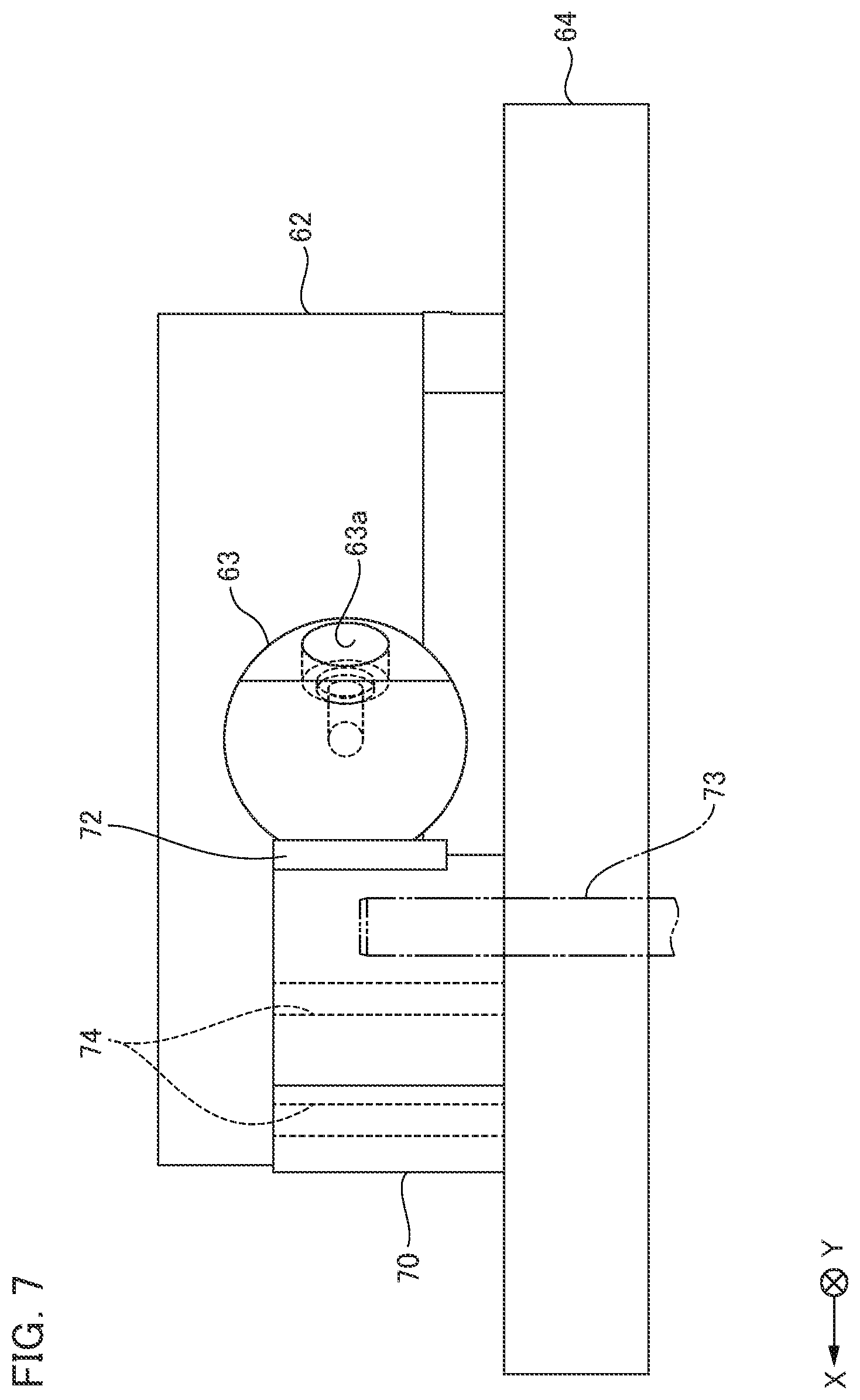 Patent US12576573 Figure 7 – Hot-runner mold and device for manufacturing resin container