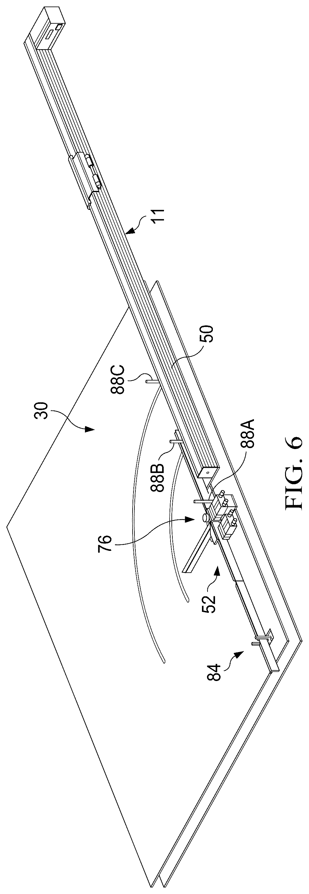 Patent US12576579 Figure 6 – Method of manufacturing a door frame subassembly for an electronic display assembly