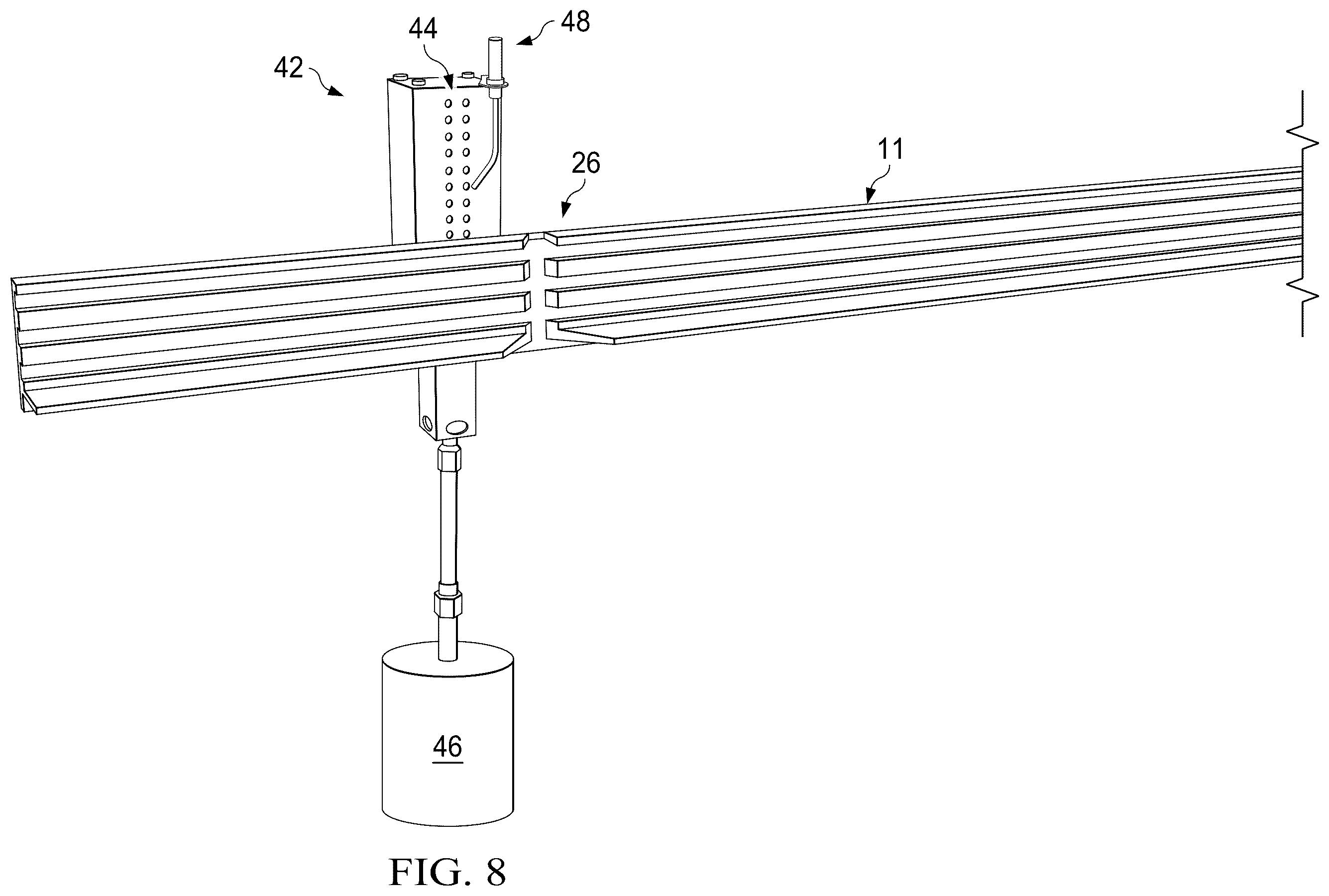 Patent US12576579 Figure 8 – Method of manufacturing a door frame subassembly for an electronic display assembly