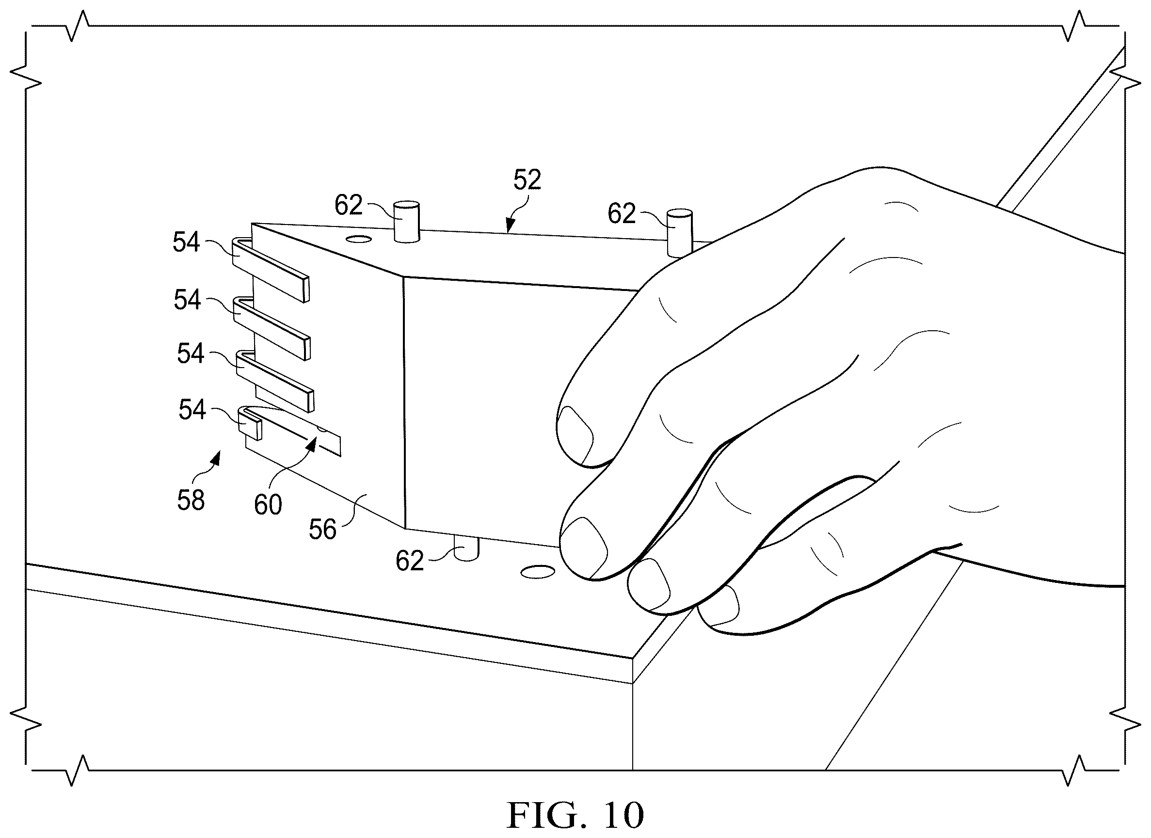 Patent US12576579 Figure 10 – Method of manufacturing a door frame subassembly for an electronic display assembly
