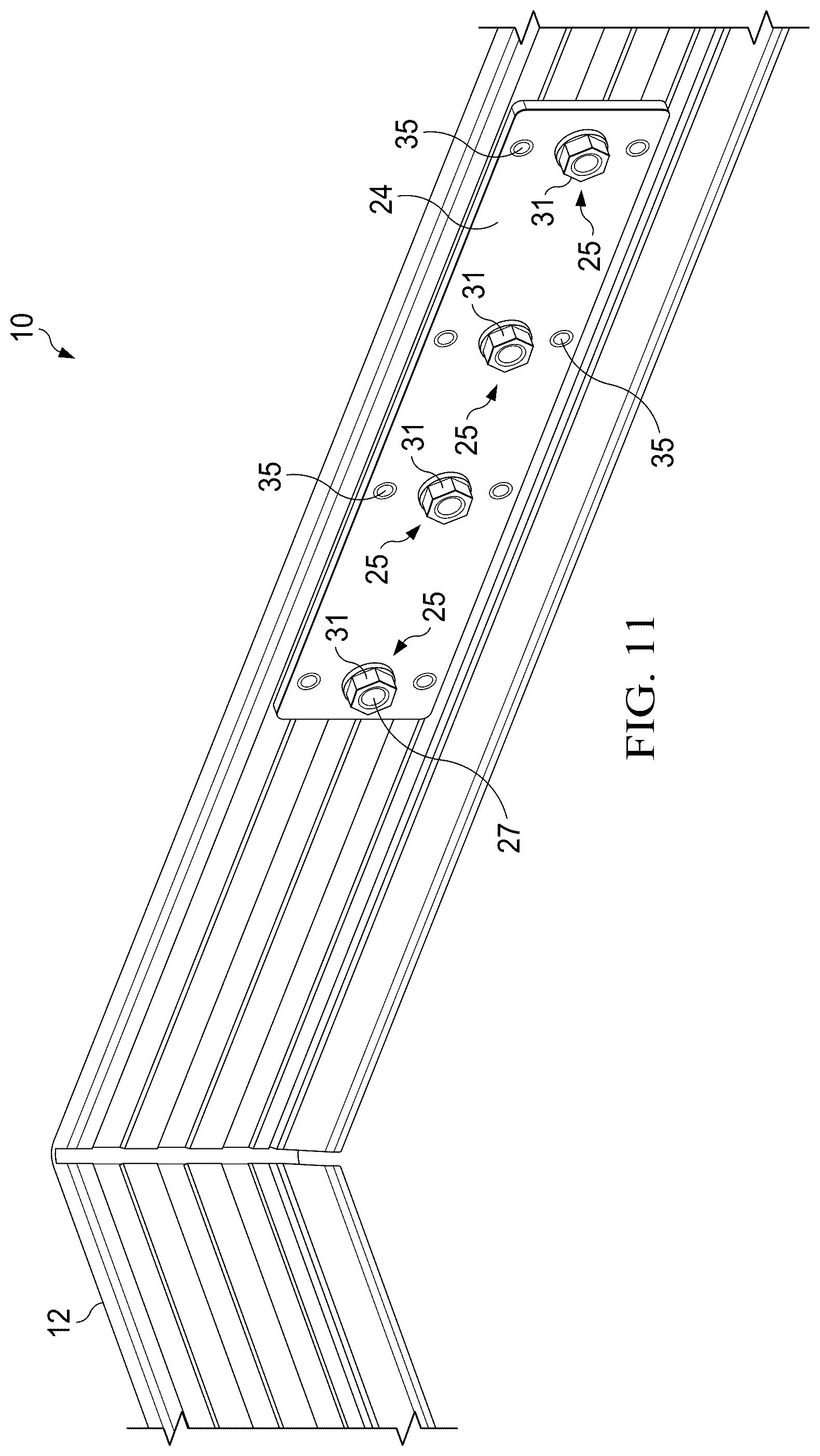 Patent US12576579 Figure 11 – Method of manufacturing a door frame subassembly for an electronic display assembly