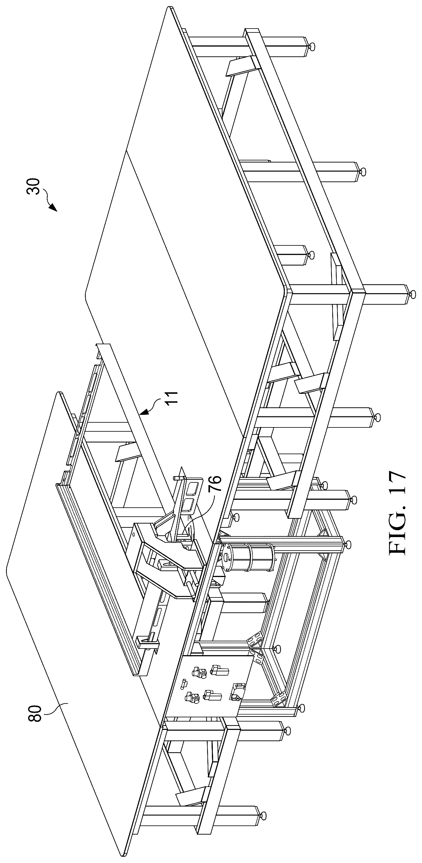 Patent US12576579 Figure 17 – Method of manufacturing a door frame subassembly for an electronic display assembly
