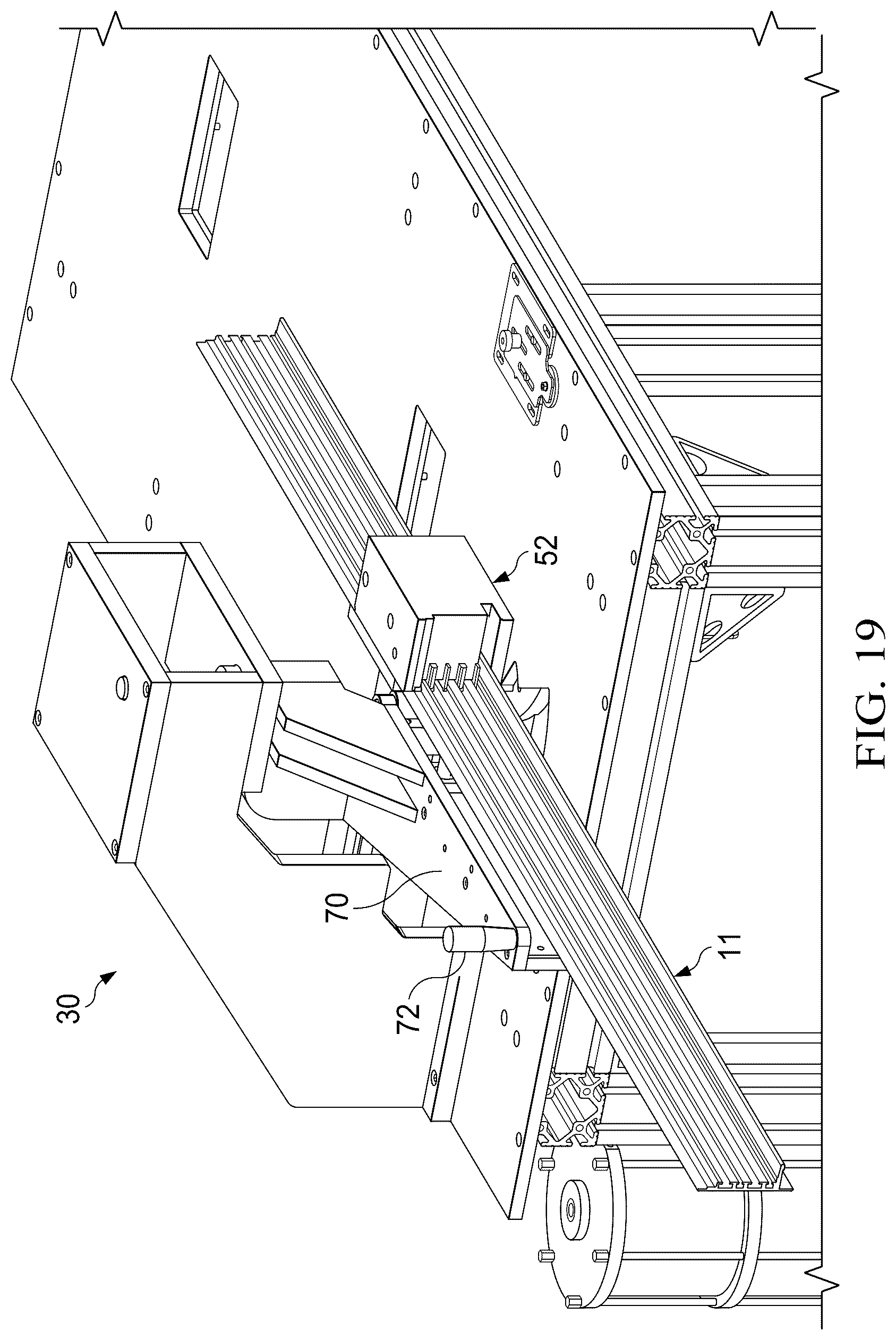 Patent US12576579 Figure 19 – Method of manufacturing a door frame subassembly for an electronic display assembly