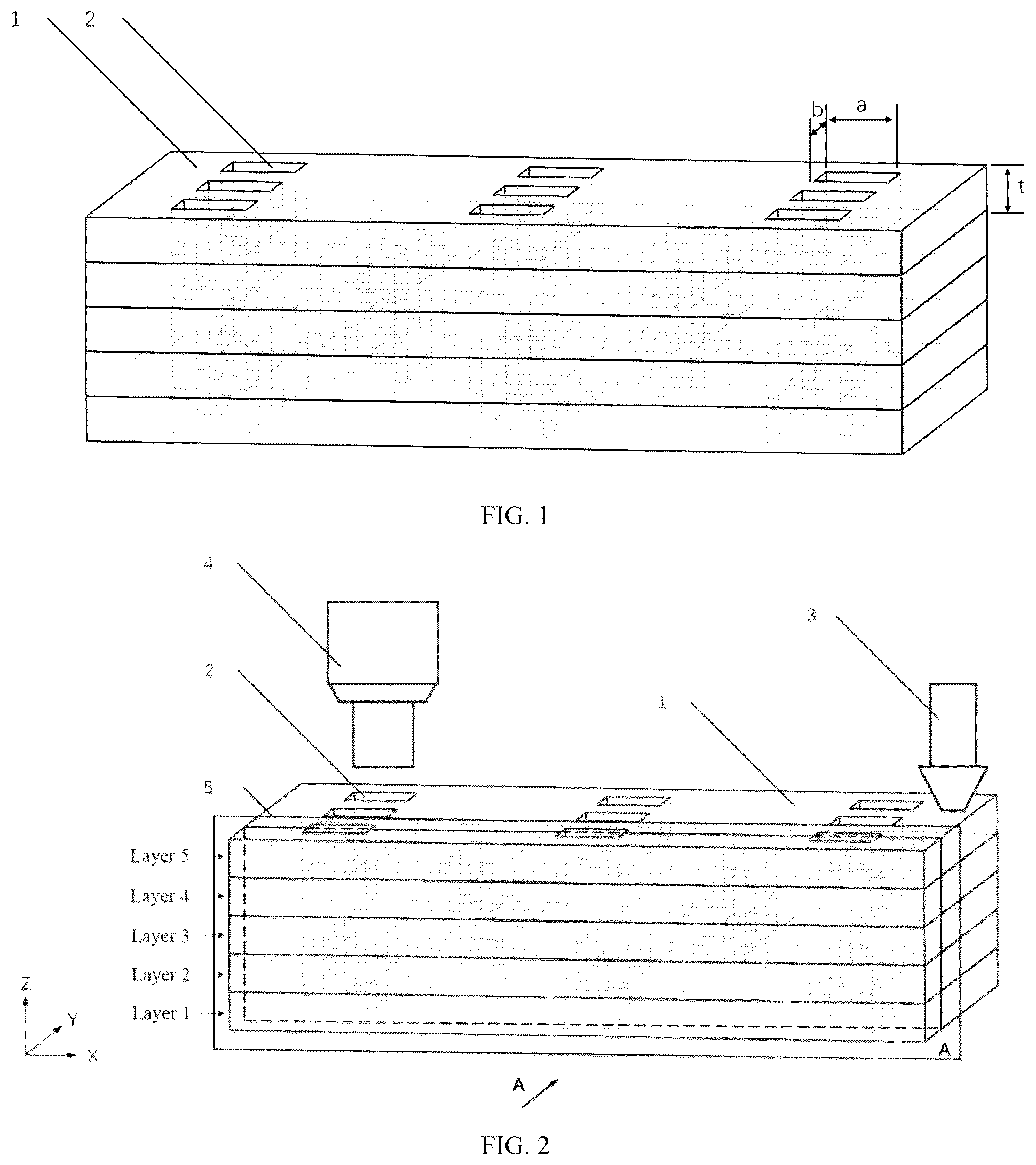 Patent US12576581 Figure 1 – Interlayer strengthening method for continuous fiber additive manufacturing based on pressure injected Z-pin-like structures