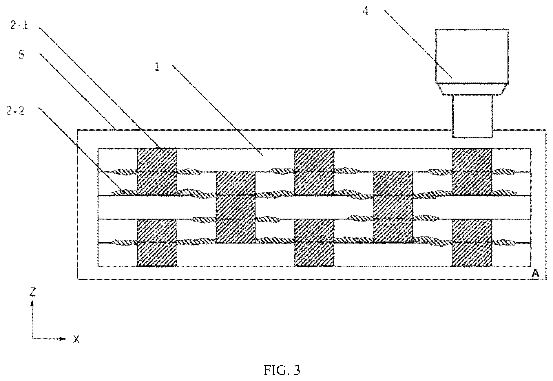 Patent US12576581 Figure 2 – Interlayer strengthening method for continuous fiber additive manufacturing based on pressure injected Z-pin-like structures