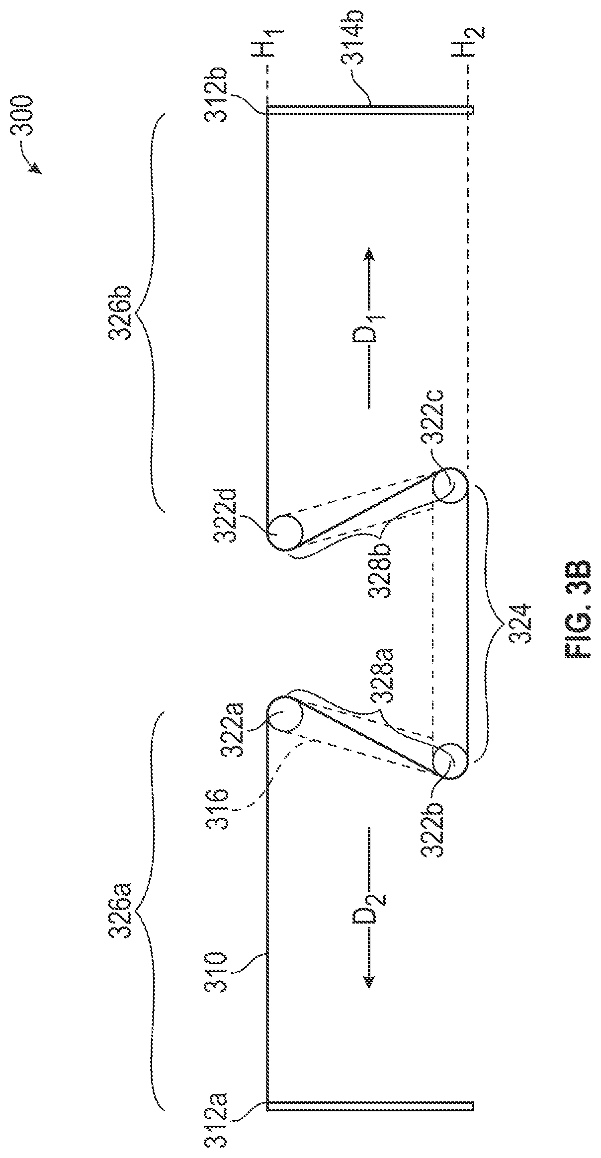 Patent US12576585 Figure 3 – Additive manufacturing systems with fixed substrates