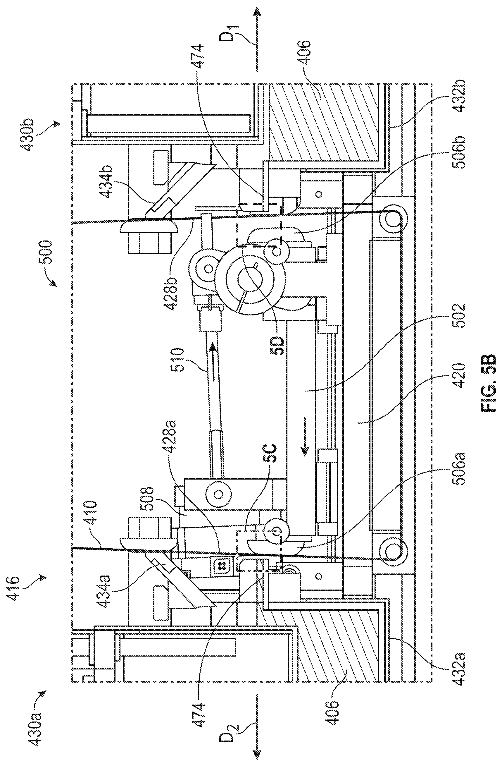 Patent US12576585 Figure 12 – Additive manufacturing systems with fixed substrates