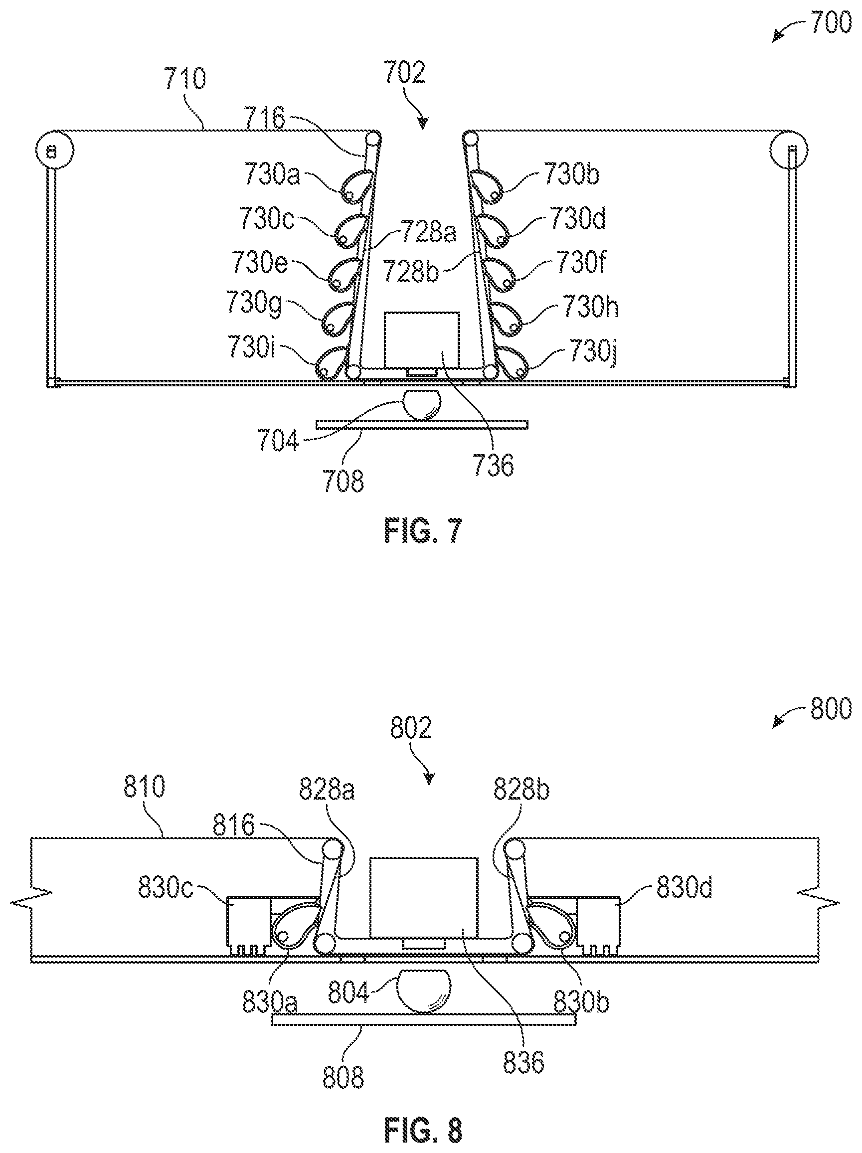 Patent US12576585 Figure 18 – Additive manufacturing systems with fixed substrates